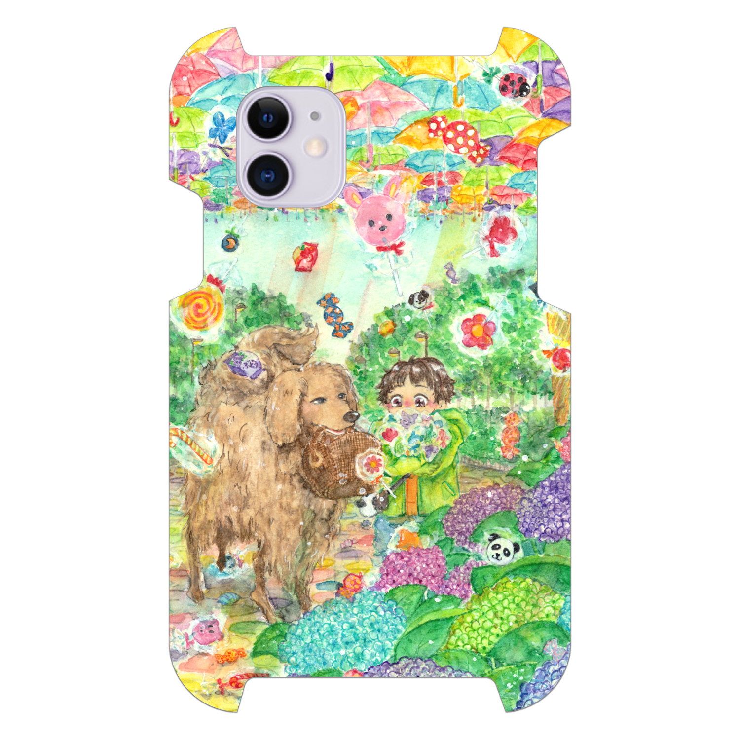 傘時々飴  iPhone 11ケース iPhone 11
