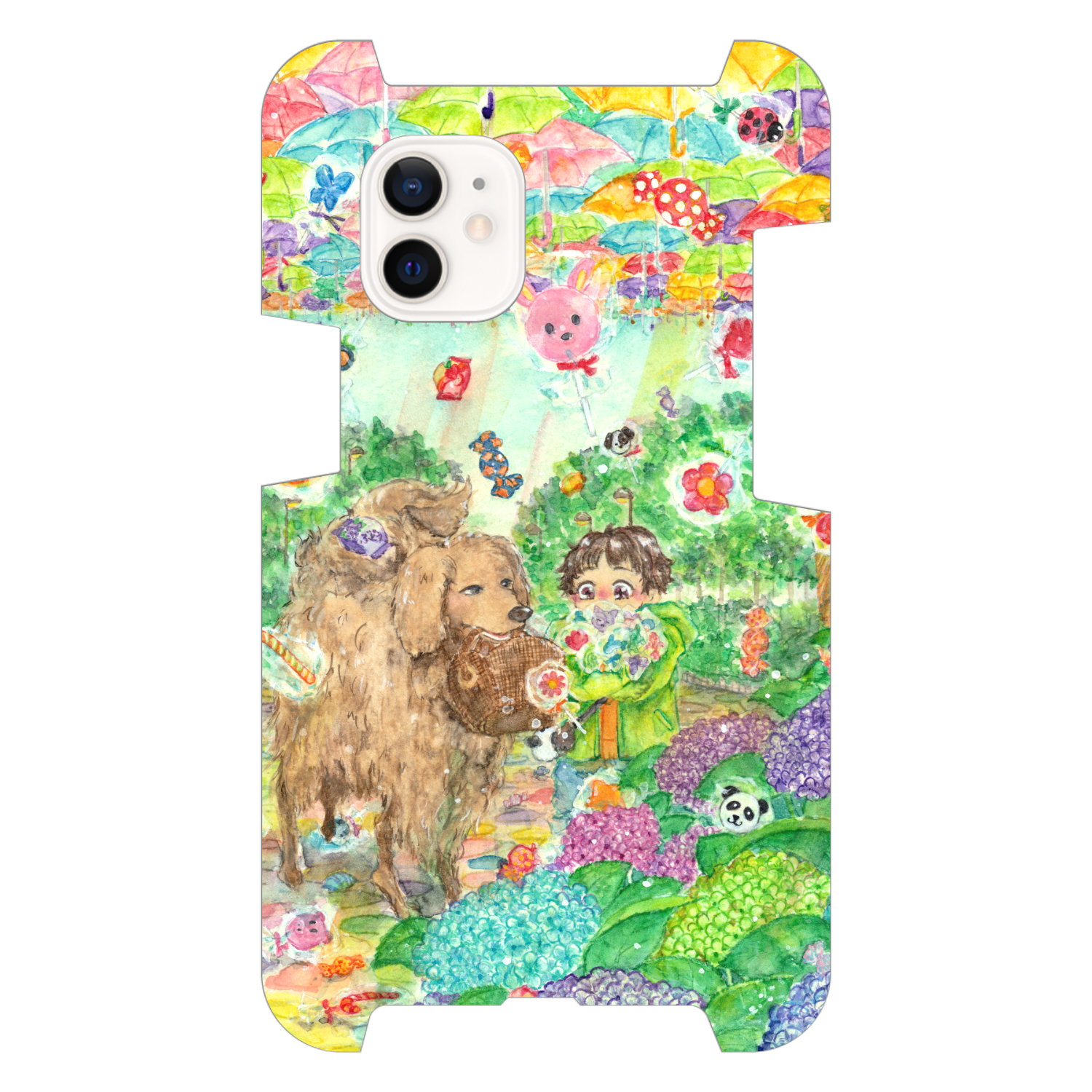 傘時々飴  iPhone12 miniケース iPhone12 mini