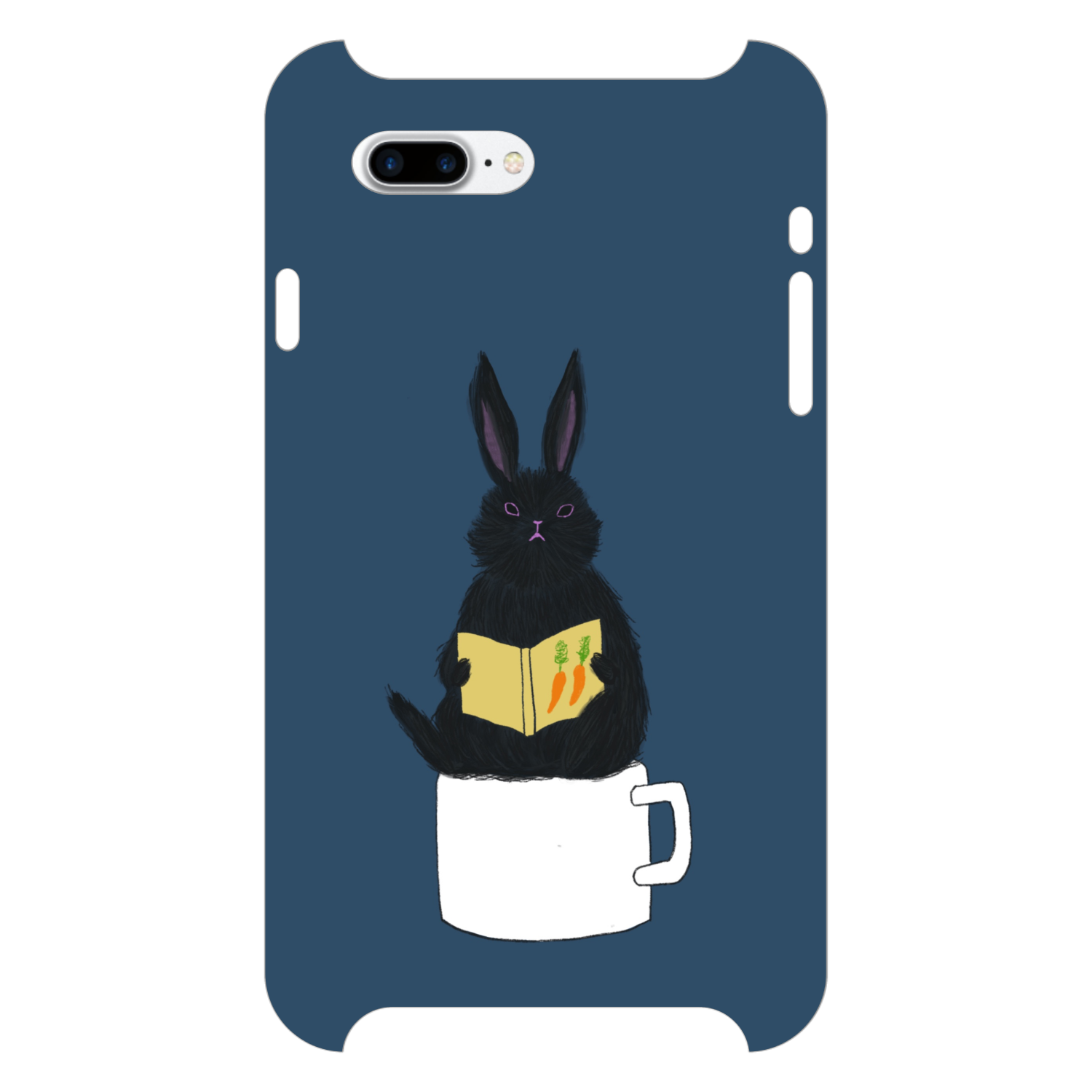 黒うさぎの読書iPhone8Plus1