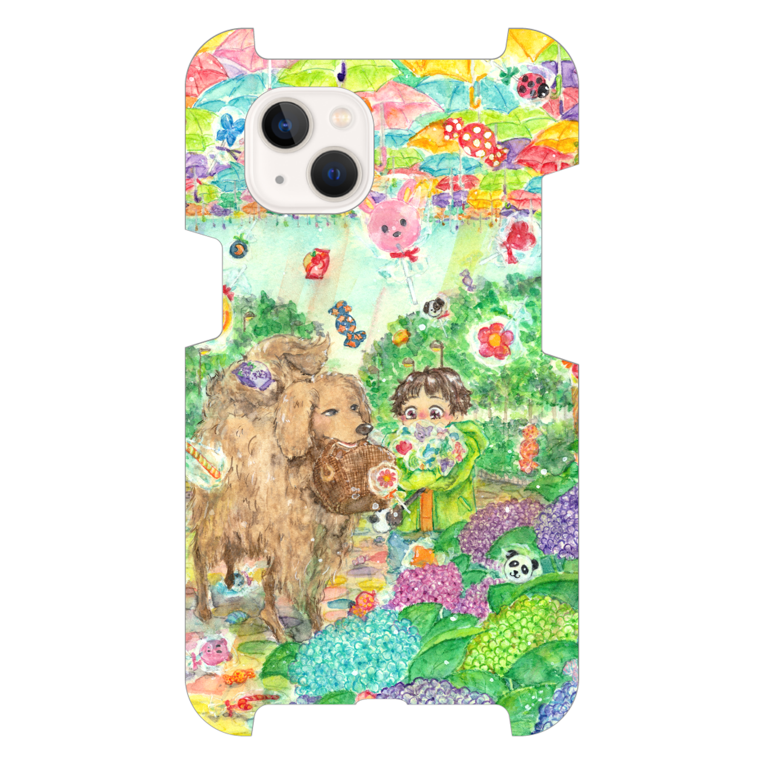 傘時々飴  iPhone13ケースiPhone13 1