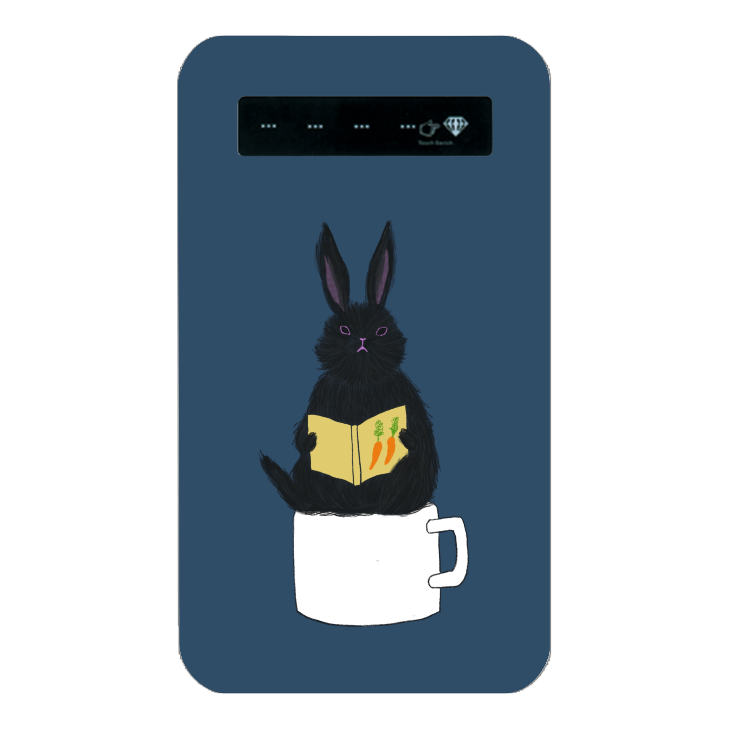 黒うさぎの読書 インジケータ有バッテリー4000mAh