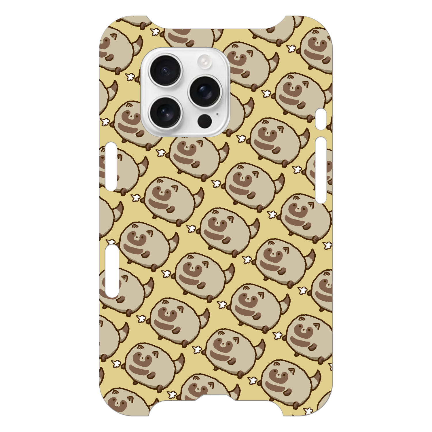 ふゆげのたぬきがいっぱい iPhone16 Pro