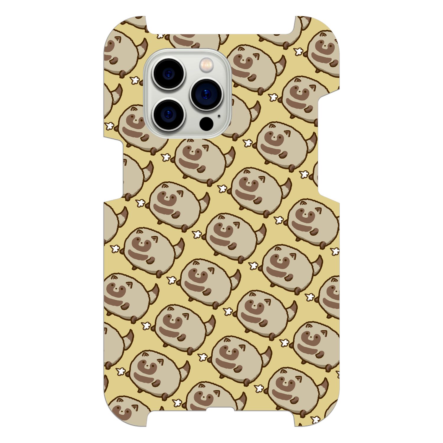 ふゆげのたぬきがいっぱい iPhone15 Pro Max