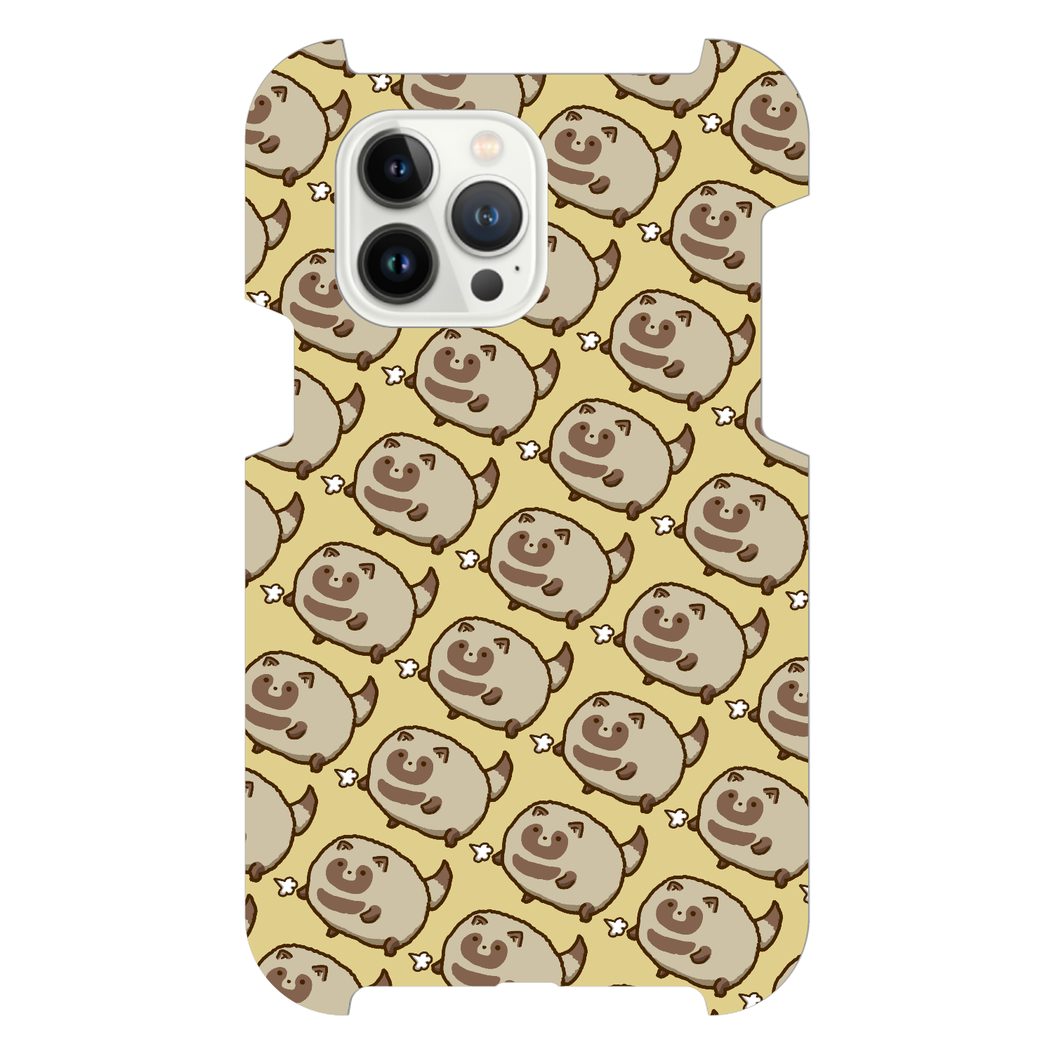 ふゆげのたぬきがいっぱい iPhone14 Pro Max