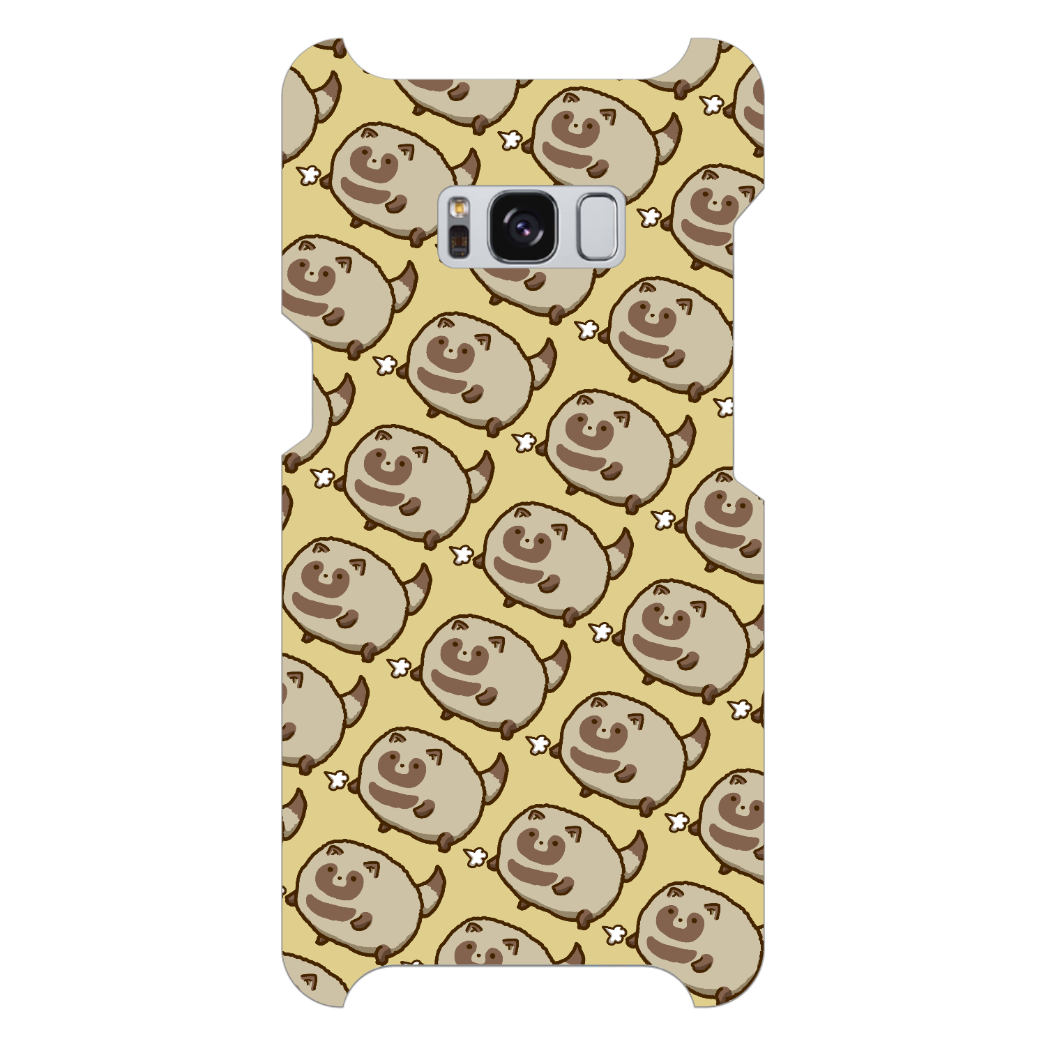 ふゆげのたぬきがいっぱい Galaxy S8 (SC-02J)