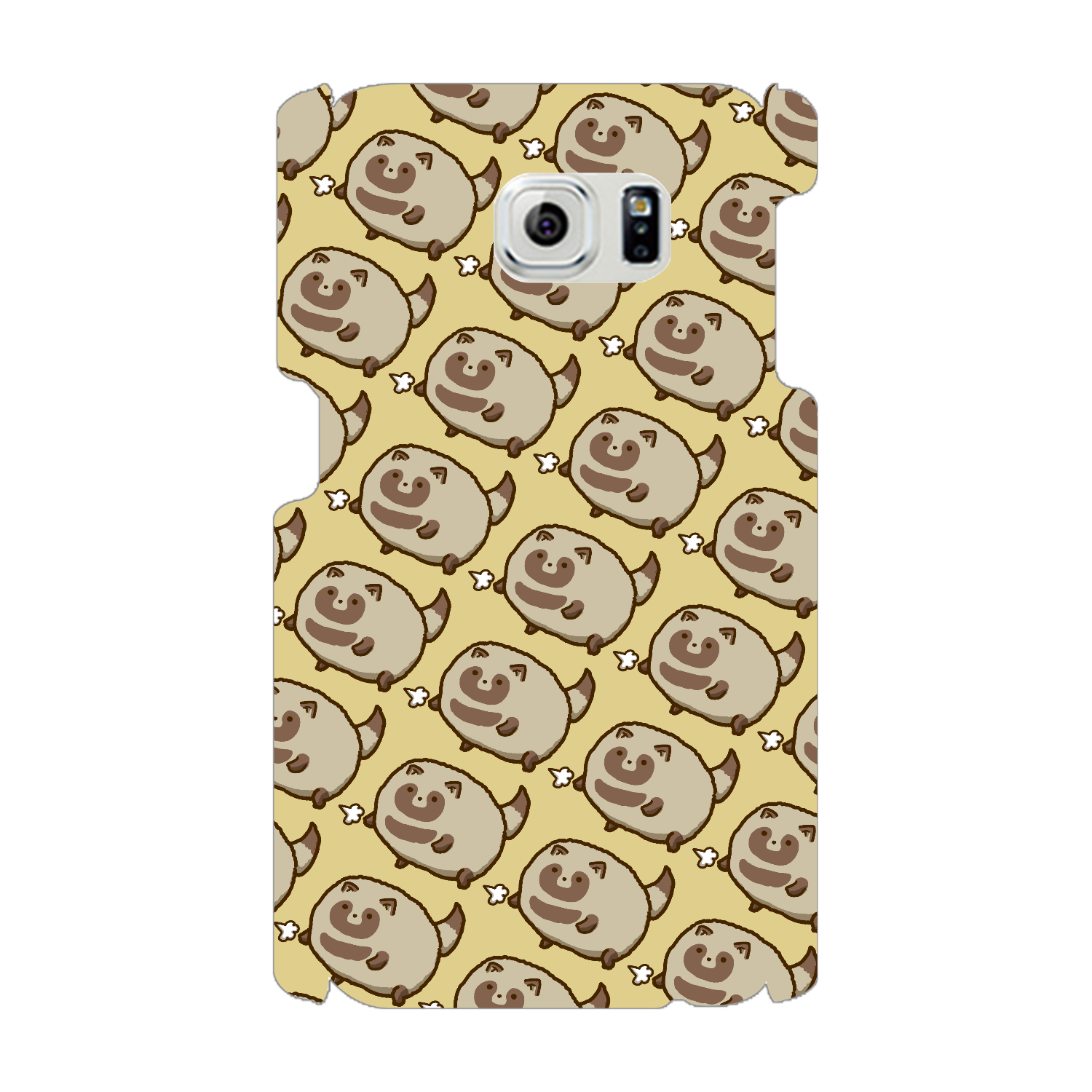 ふゆげのたぬきがいっぱい Galaxy S6(SC-05G)