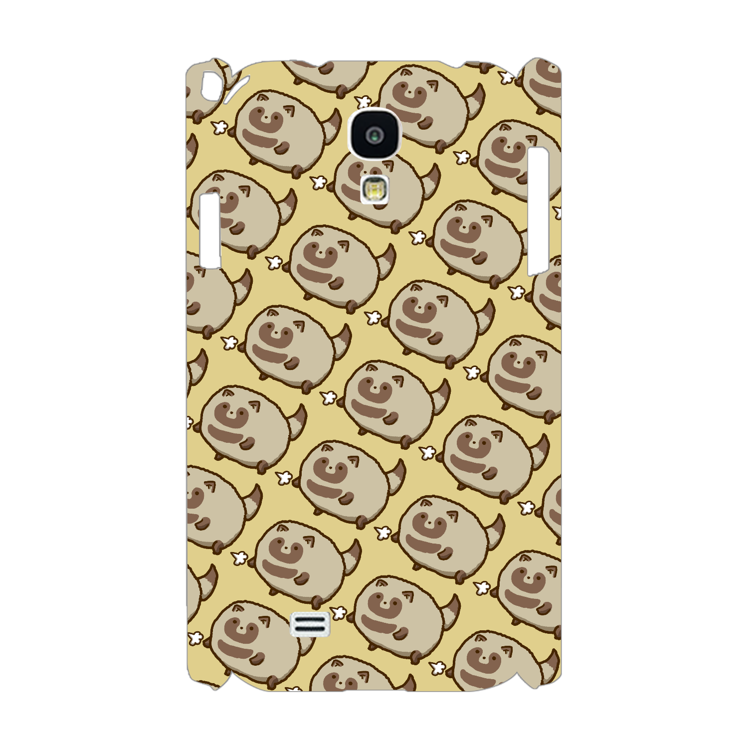 ふゆげのたぬきがいっぱい Galaxy S4(SC-04E)