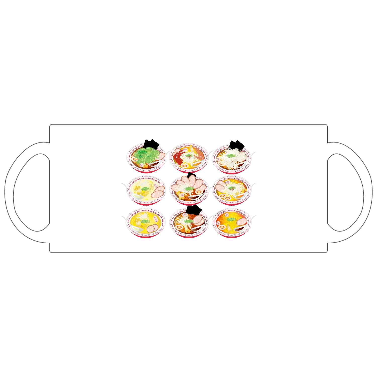 ラーメン一覧 定番マグカップ
