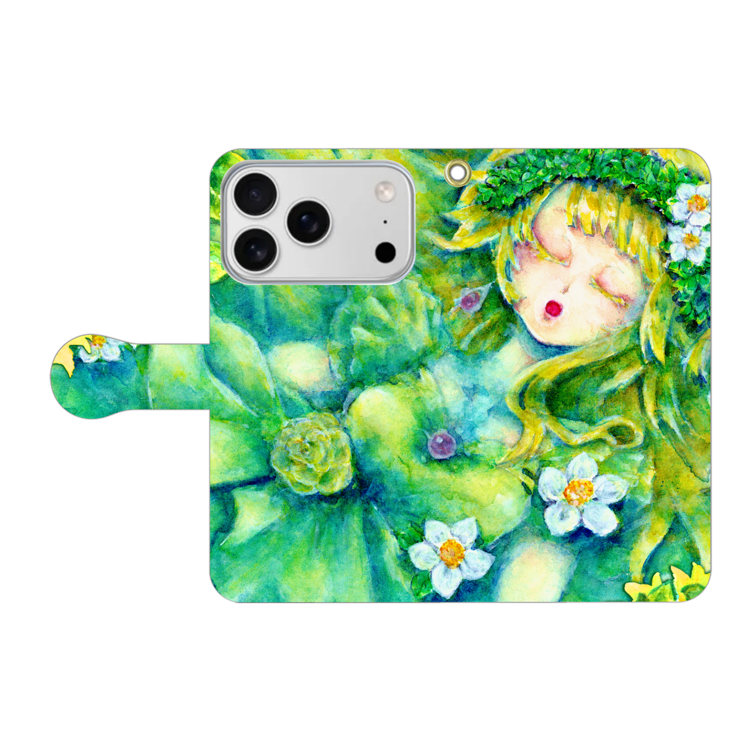 窓の外 iPhone17 Pro 手帳型スマホケース