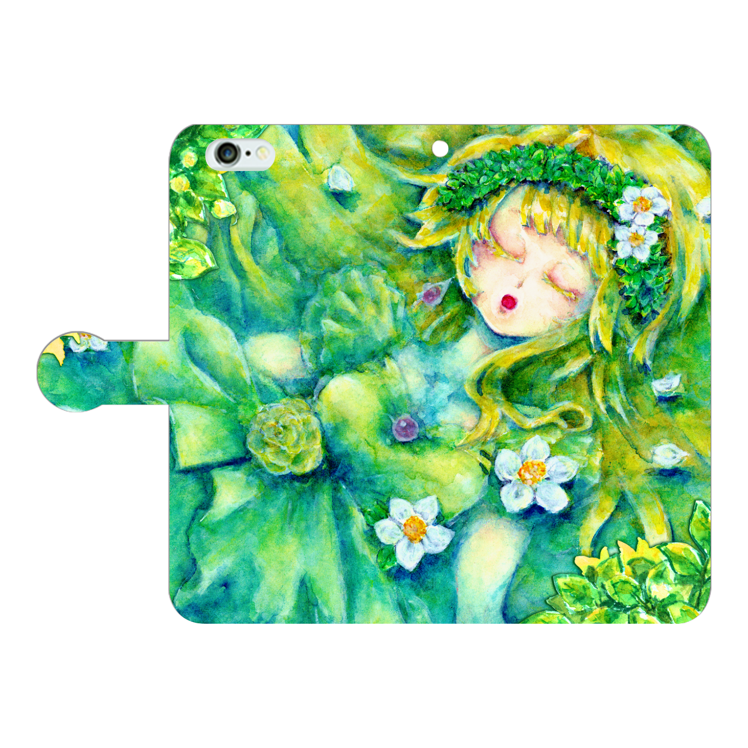 窓の外 iPhone6Plus/6sPlus 手帳型スマホケース