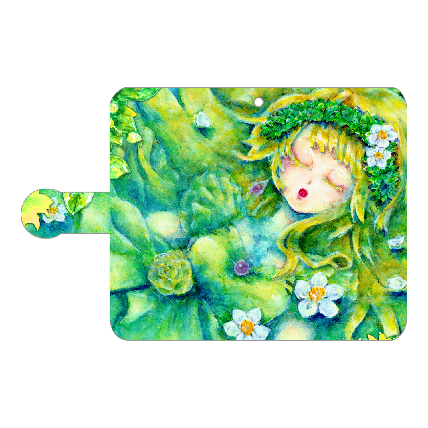 窓の外 手帳型ベルト付きアンドロイドS