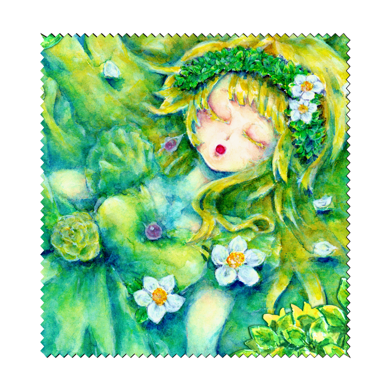 窓の外 マイクロファイバーメガネ拭き