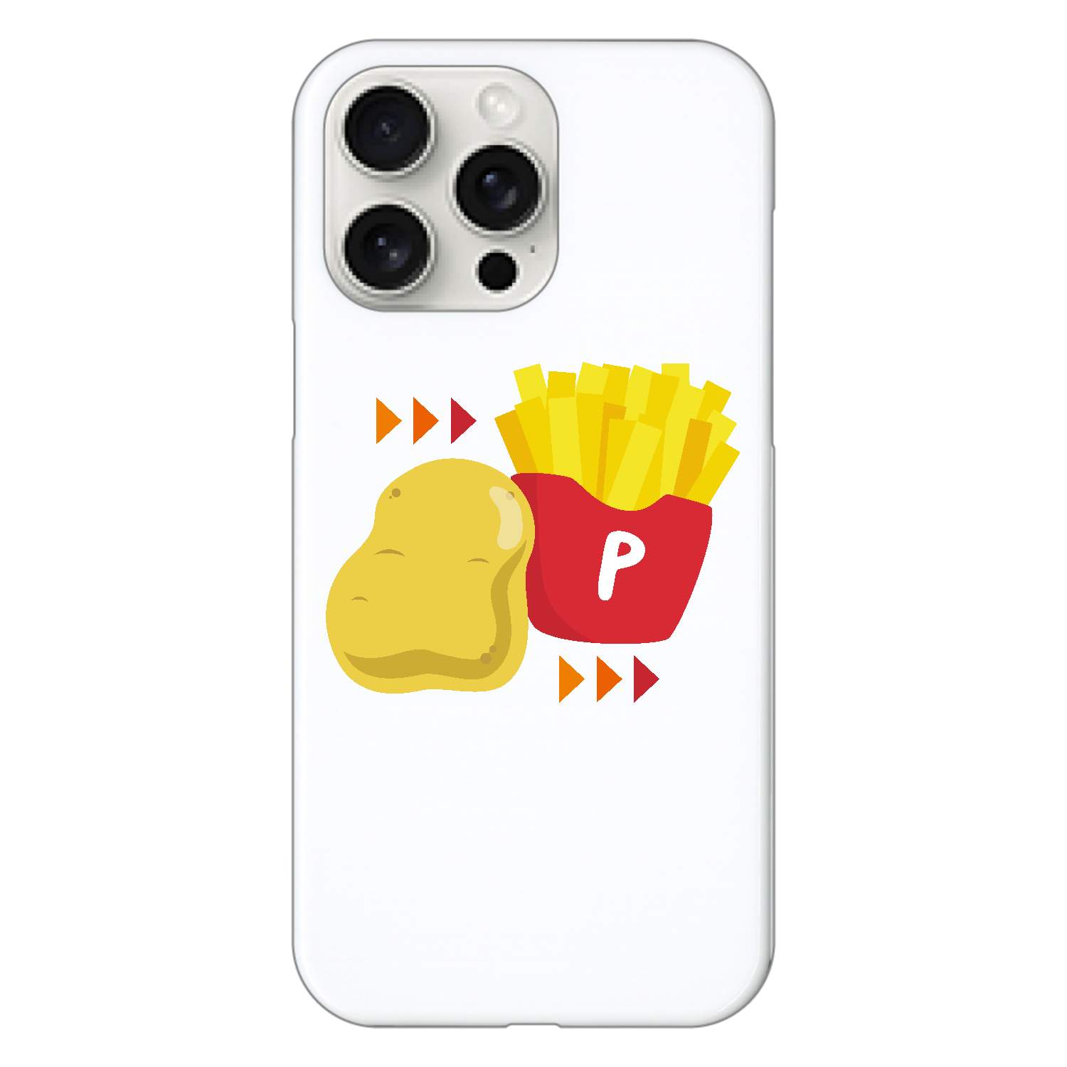 ポテト iPhoneケース グラフィックシリーズ「ポテトエボリューション」 iPhoneハードケース