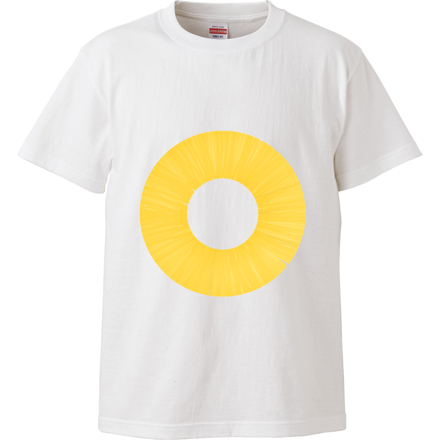 ザ・輪切のパイン ハイクオリティーTシャツ