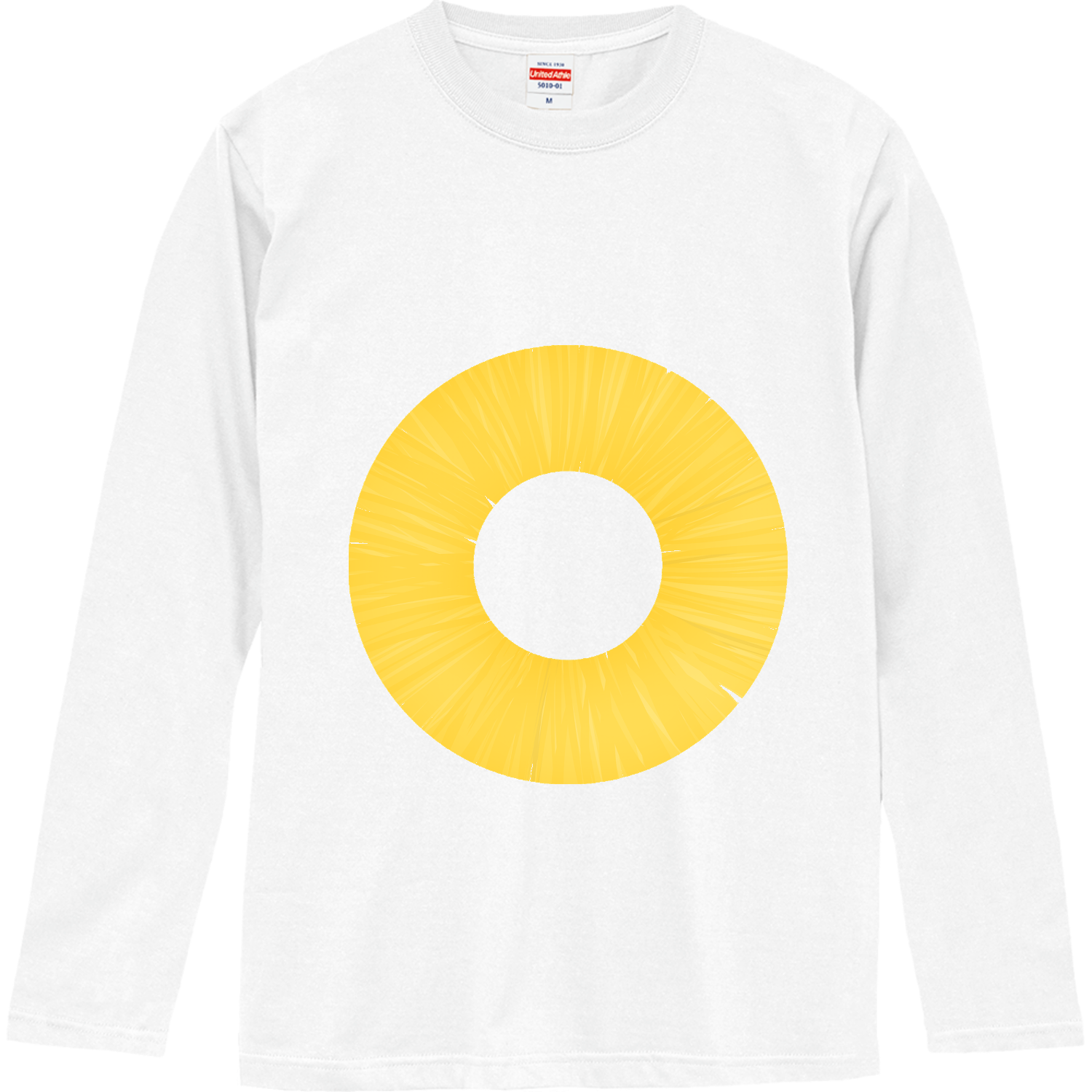 ザ・輪切のパイン ロングスリーブTシャツ