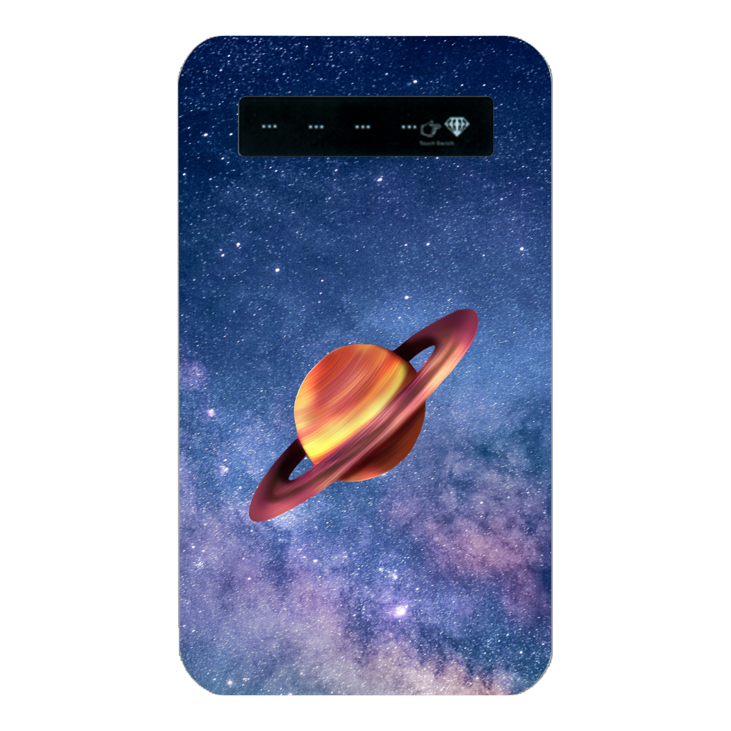 宇宙のモバイルバッテリーインジケータ有バッテリー4000mAh1
