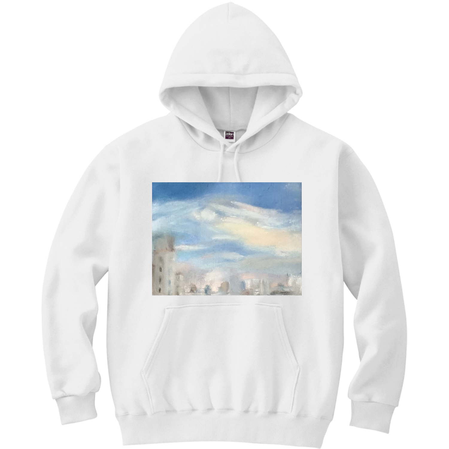 ほわり 軽量プルパーカー (長袖プリント)