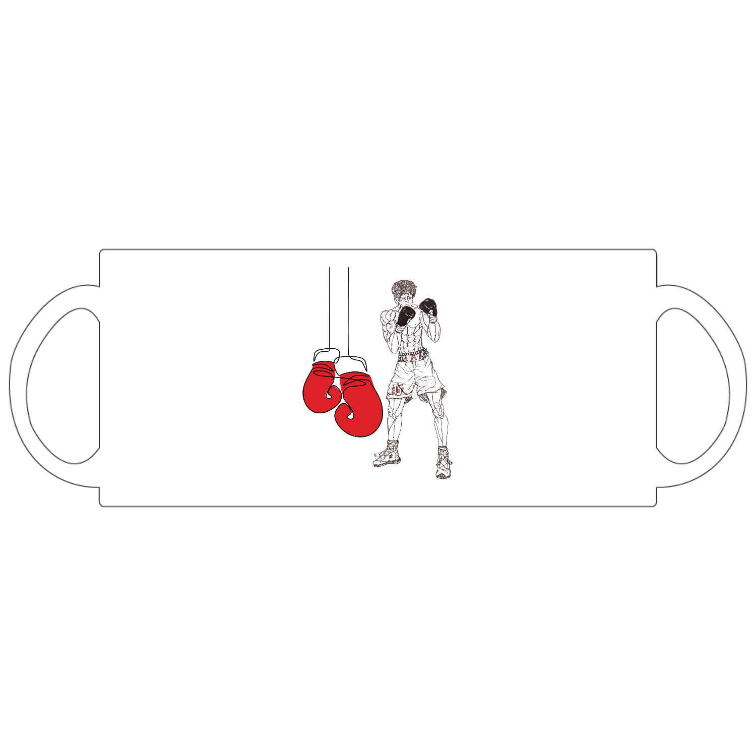 スポーツ・ボクサー・格闘技・整う 定番マグカップ