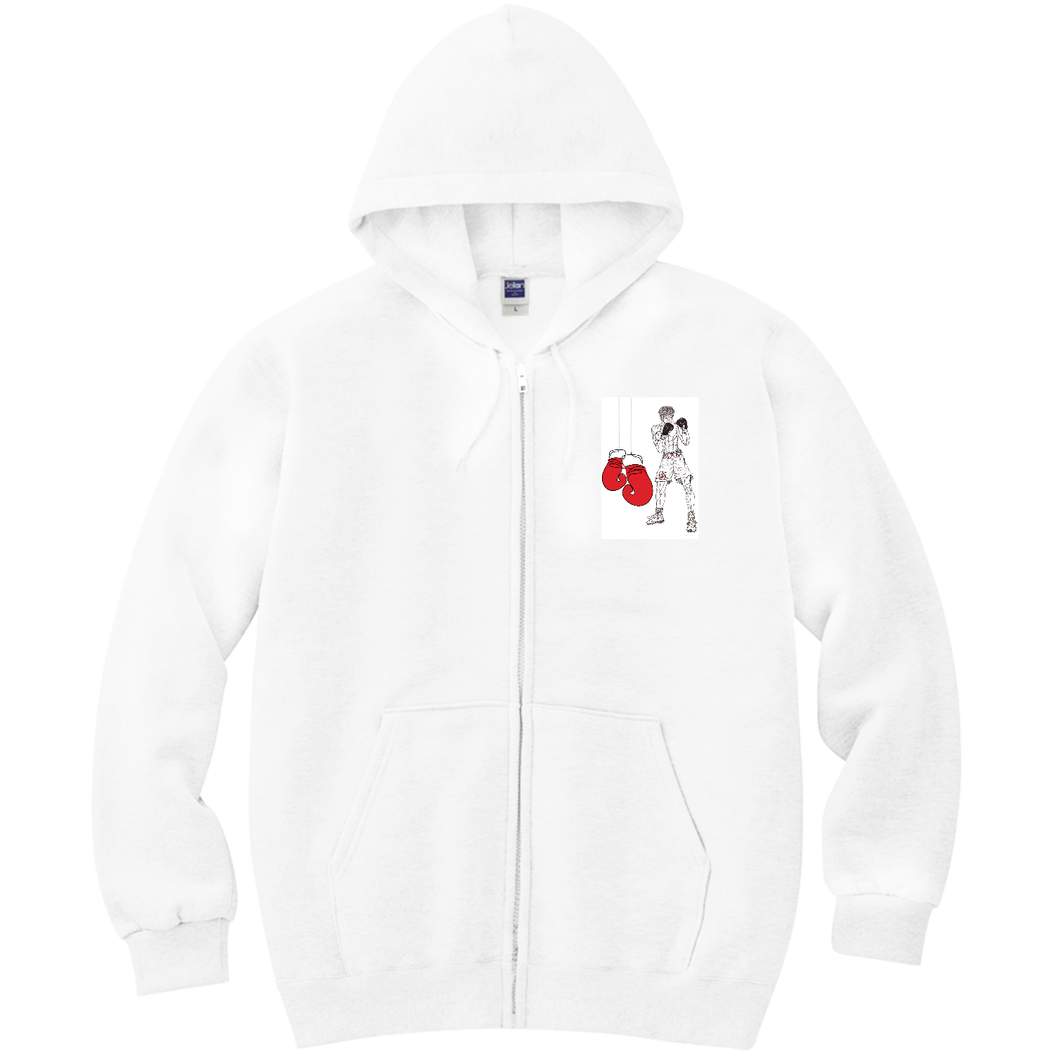 スポーツ・ボクサー・格闘技・整う 軽量ジップアップパーカー