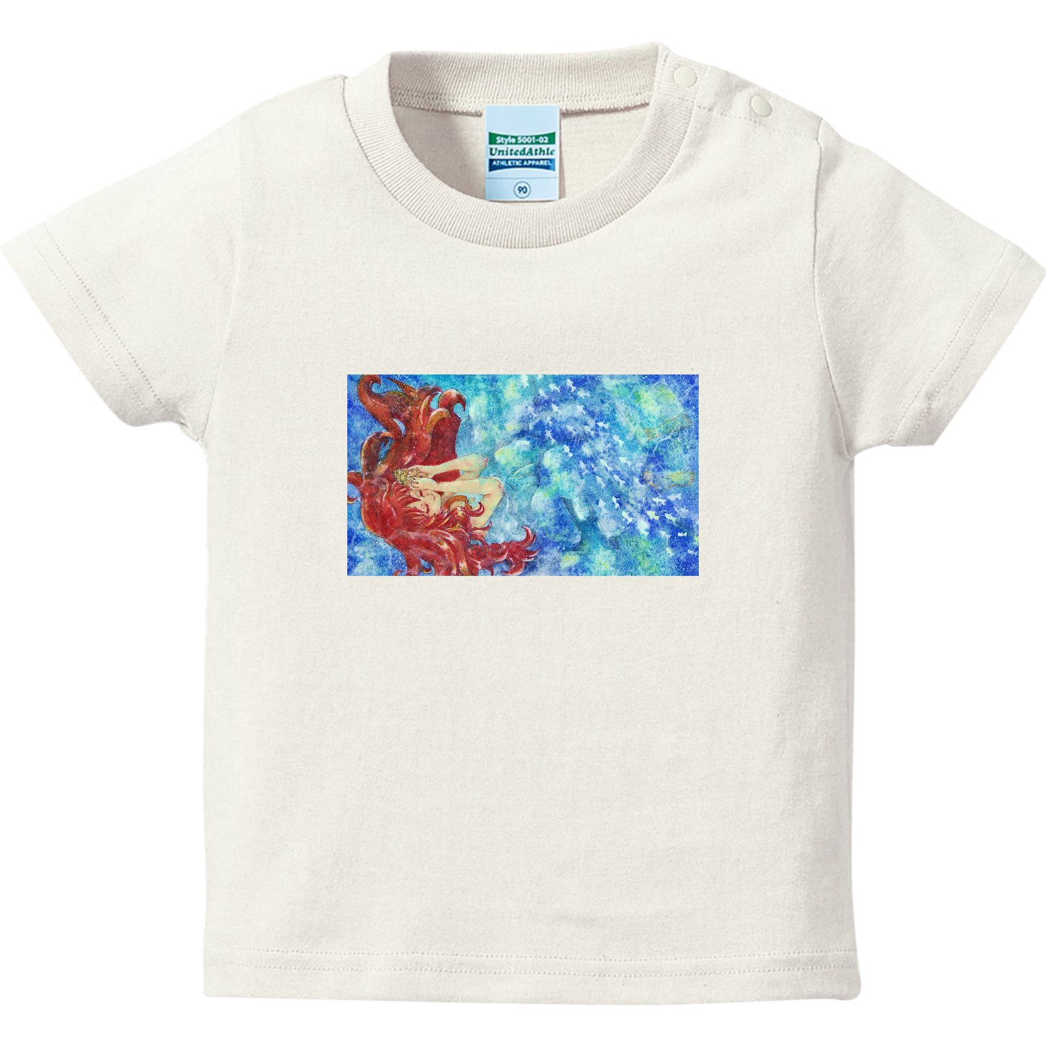 思ひ出の海 ハイクオリティーベビーTシャツ