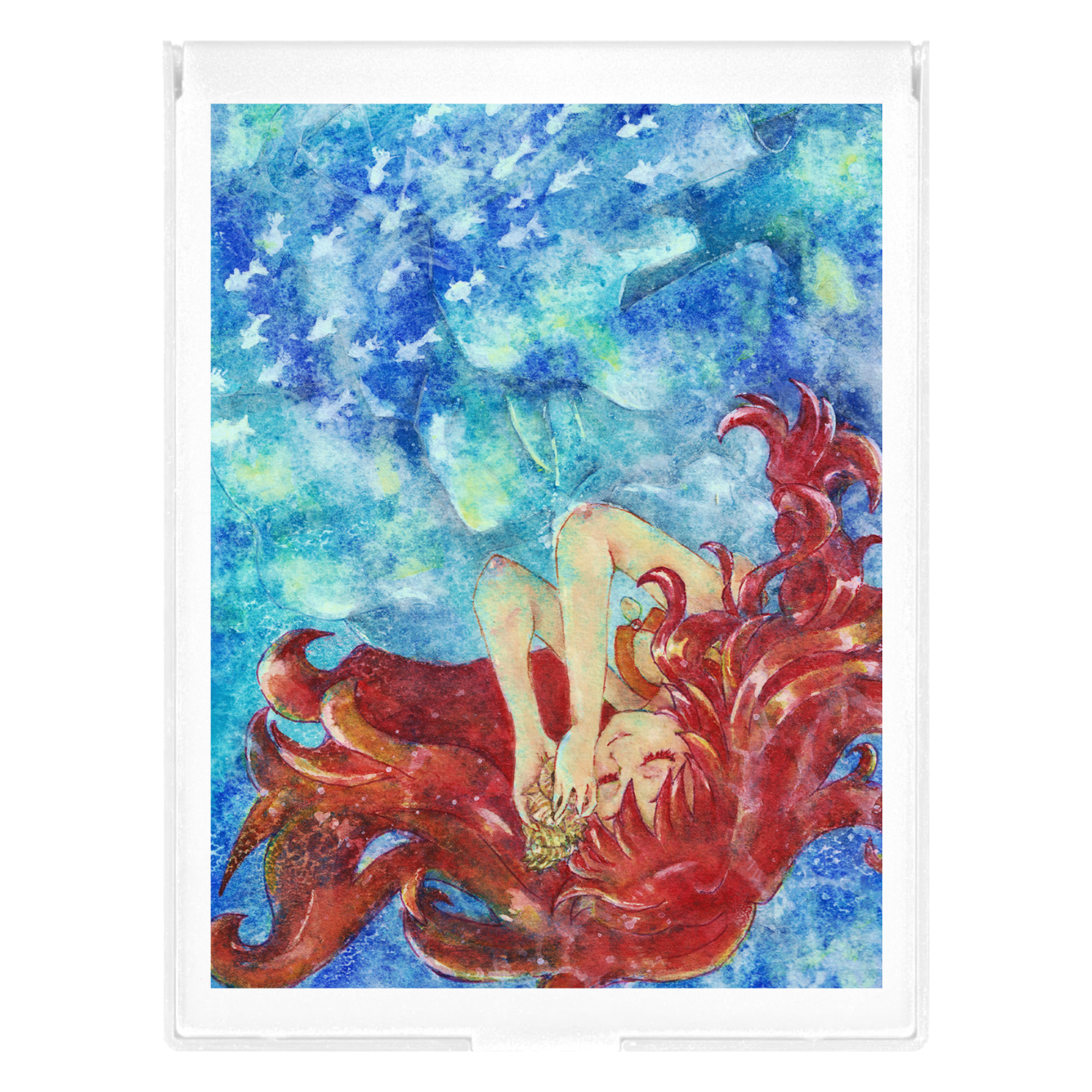 思ひ出の海 フロストスクエアミラー（Ｌ）