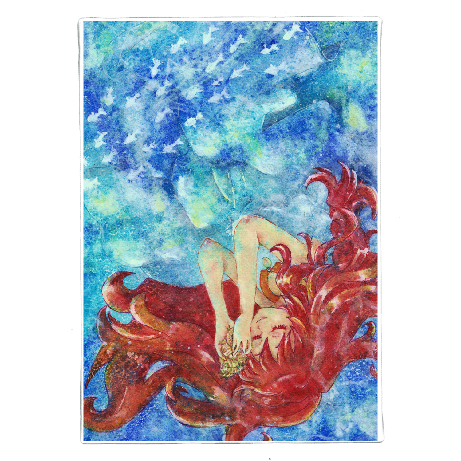 思ひ出の海 ファブリックパネル (B5サイズ)