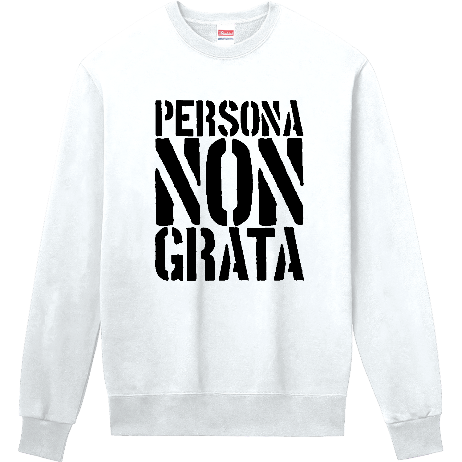 ペルソナ・ノン・グラータ（PERSONA NON GRATA）【時事・政治・言葉・ペルソナノングラータ】 定番スウェット
