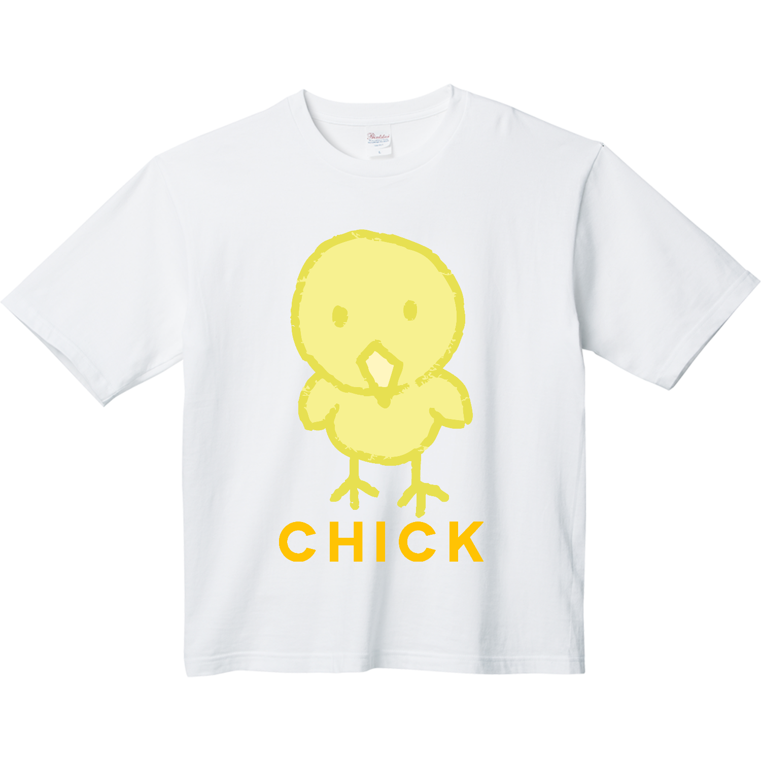 かわいいひよこちゃん ヘビーウェイト ビッグシルエットTシャツ