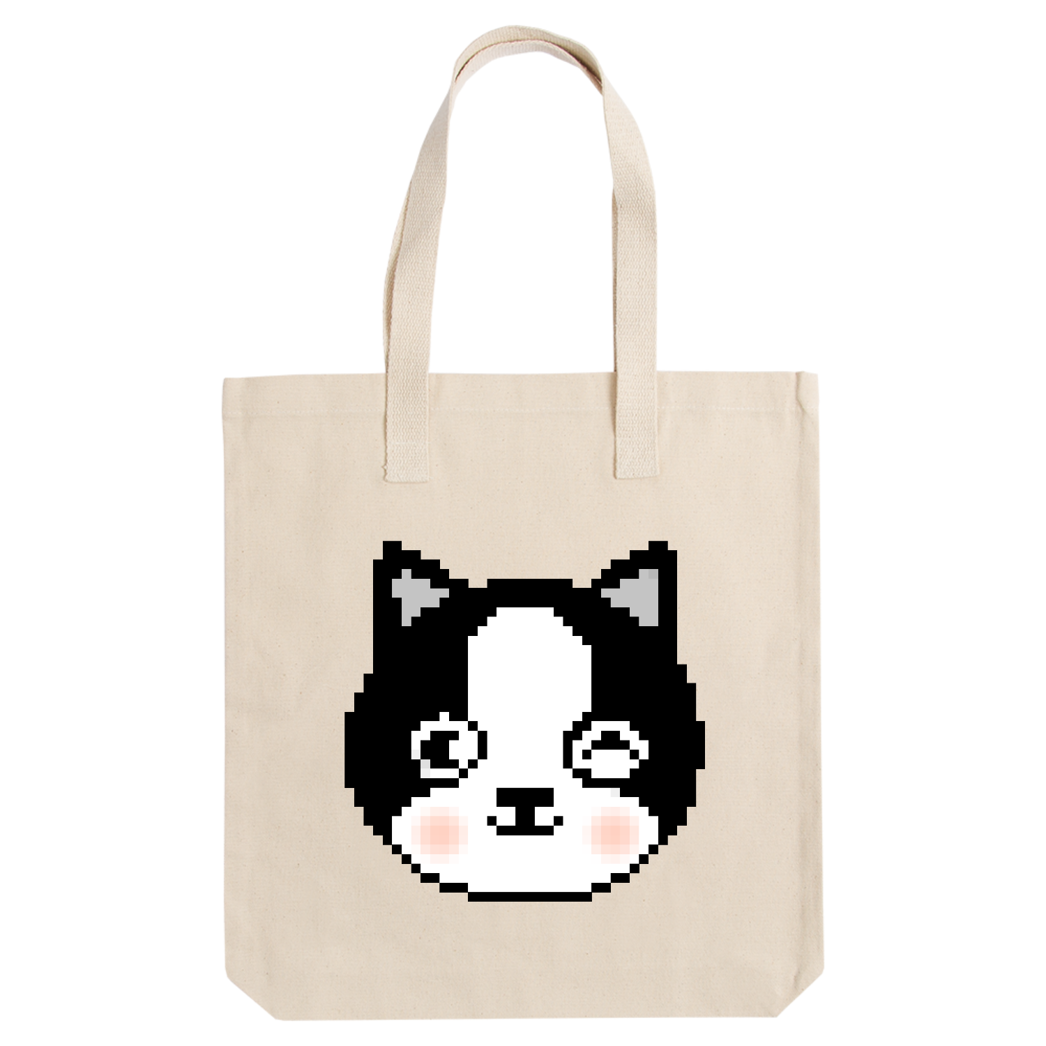 フレンチブルドッグのドット絵 アーバントート【白プリントあり】