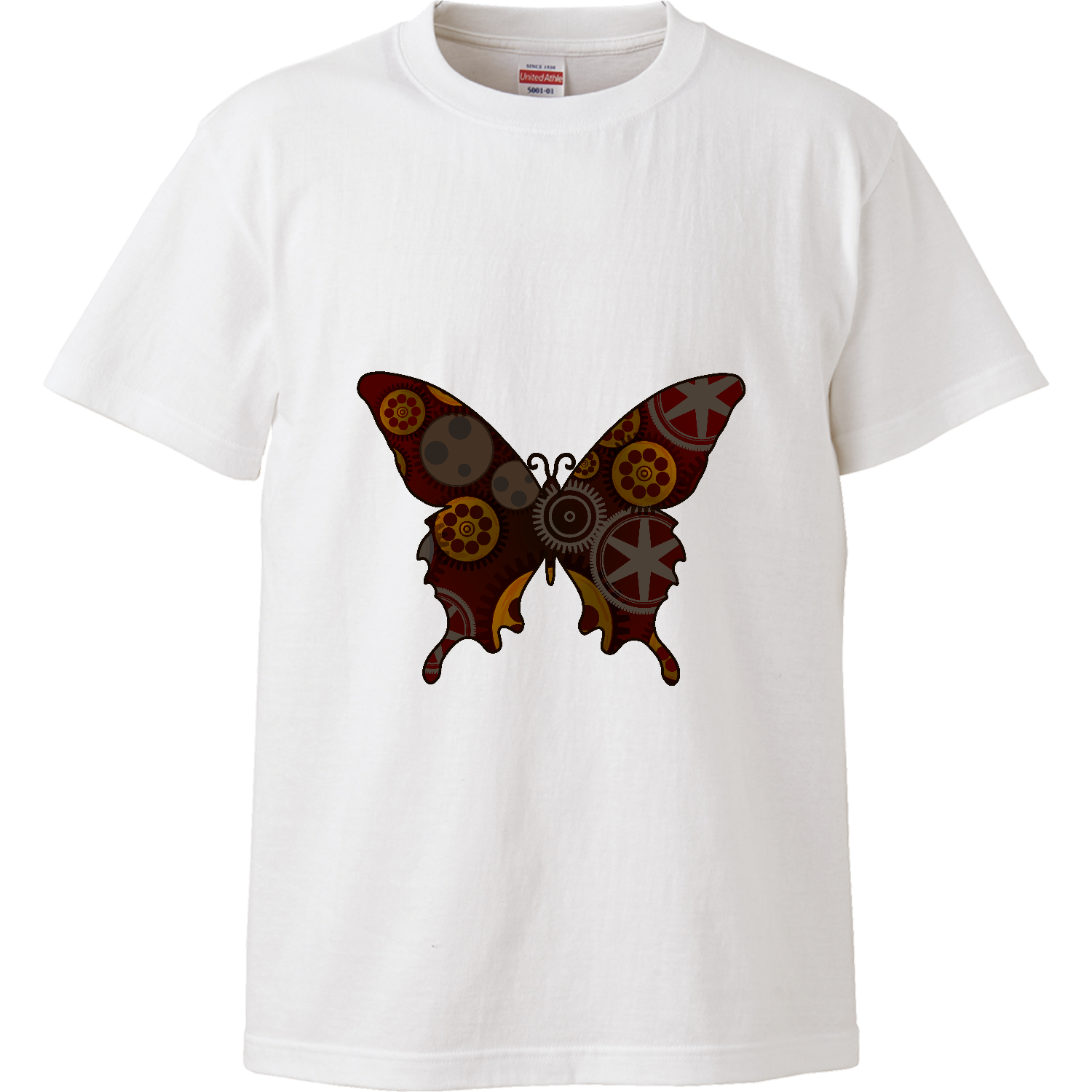 スチームパンクの蝶々 ハイクオリティーTシャツ