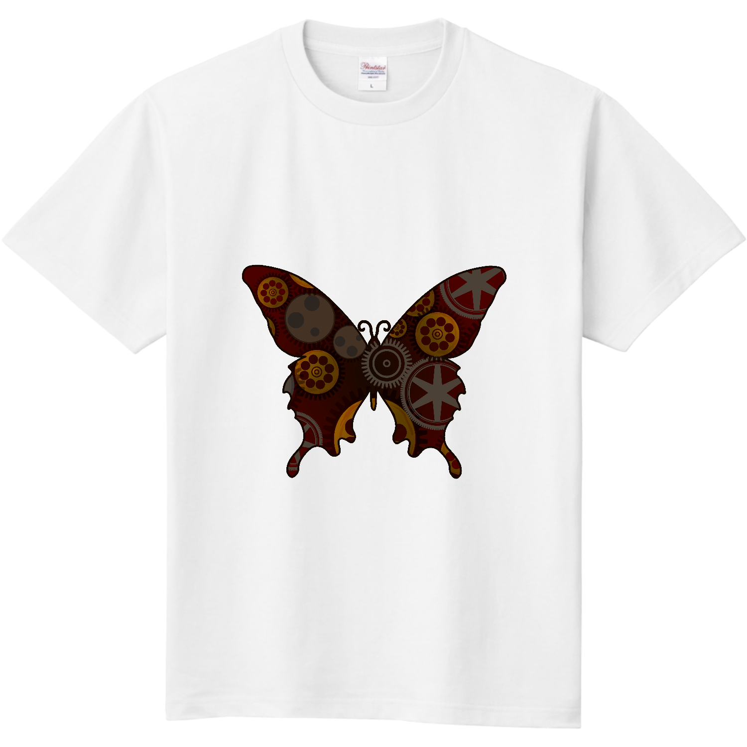 スチームパンクの蝶々 定番Ｔシャツ
