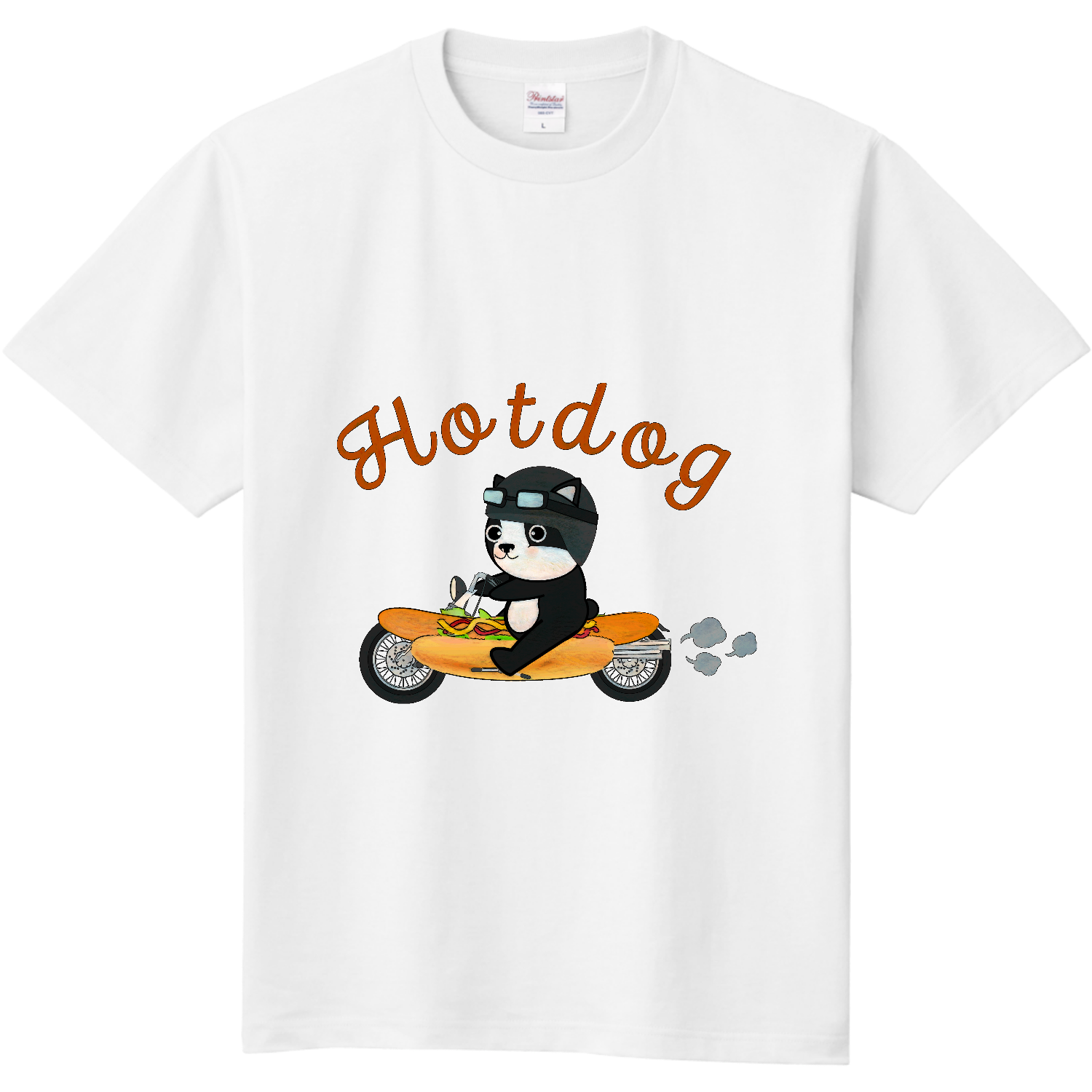 ホットドッグフレンチブルドッグちゃん 定番Ｔシャツ