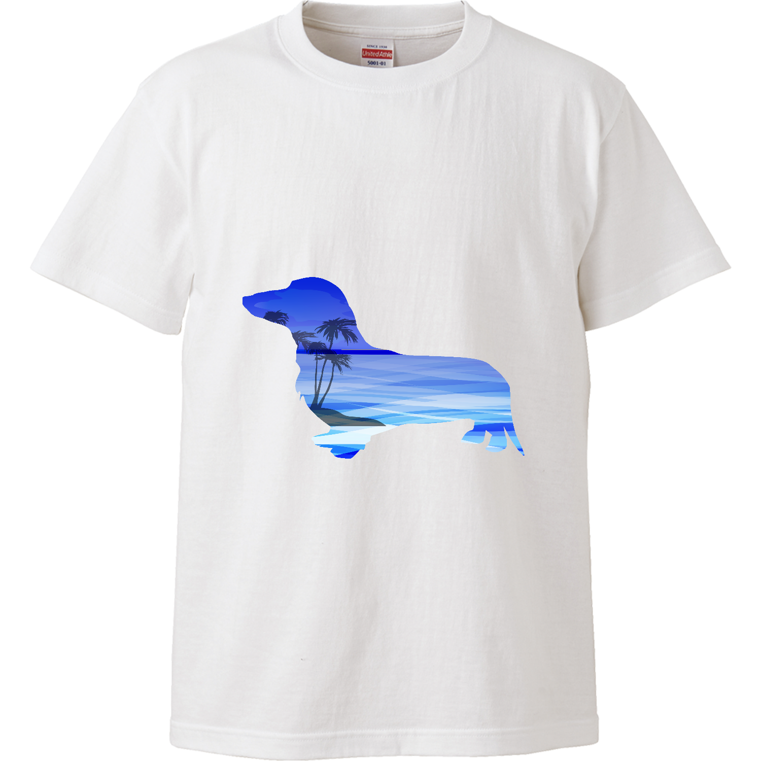 ハワイアンダックスのシルエットマーク ハイクオリティーTシャツ