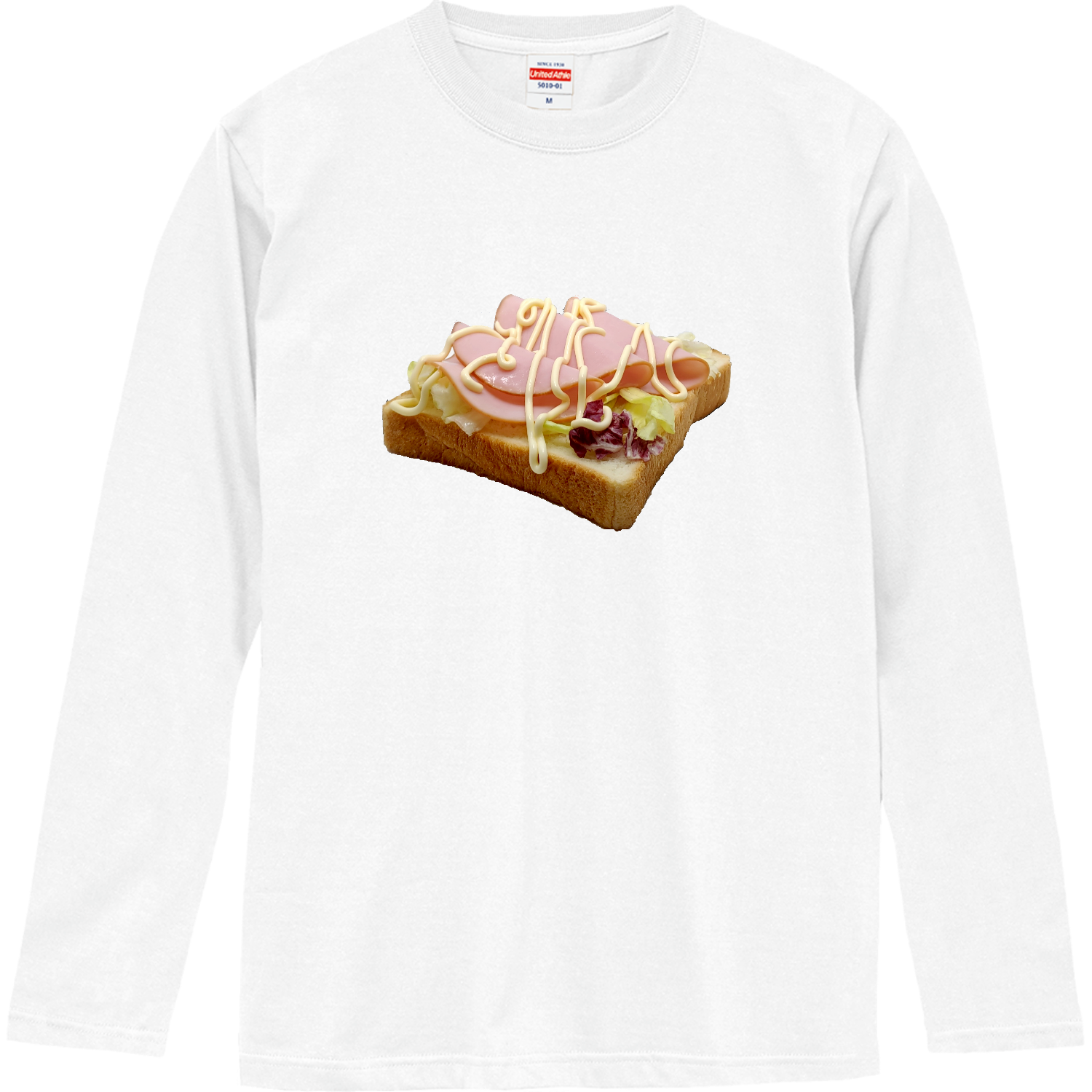 ハムサラダトースト ロングスリーブTシャツ