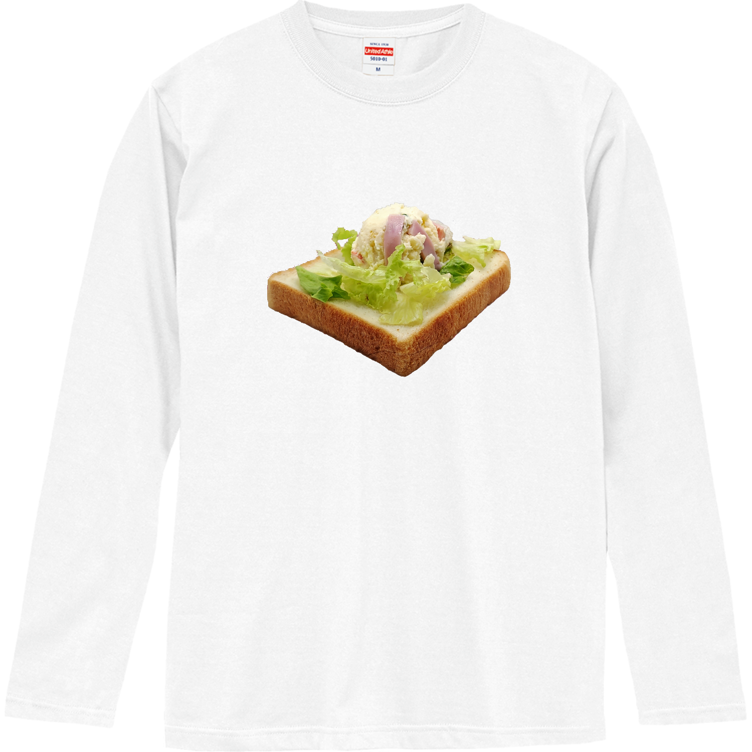 ポテトサラダトースト ロングスリーブTシャツ