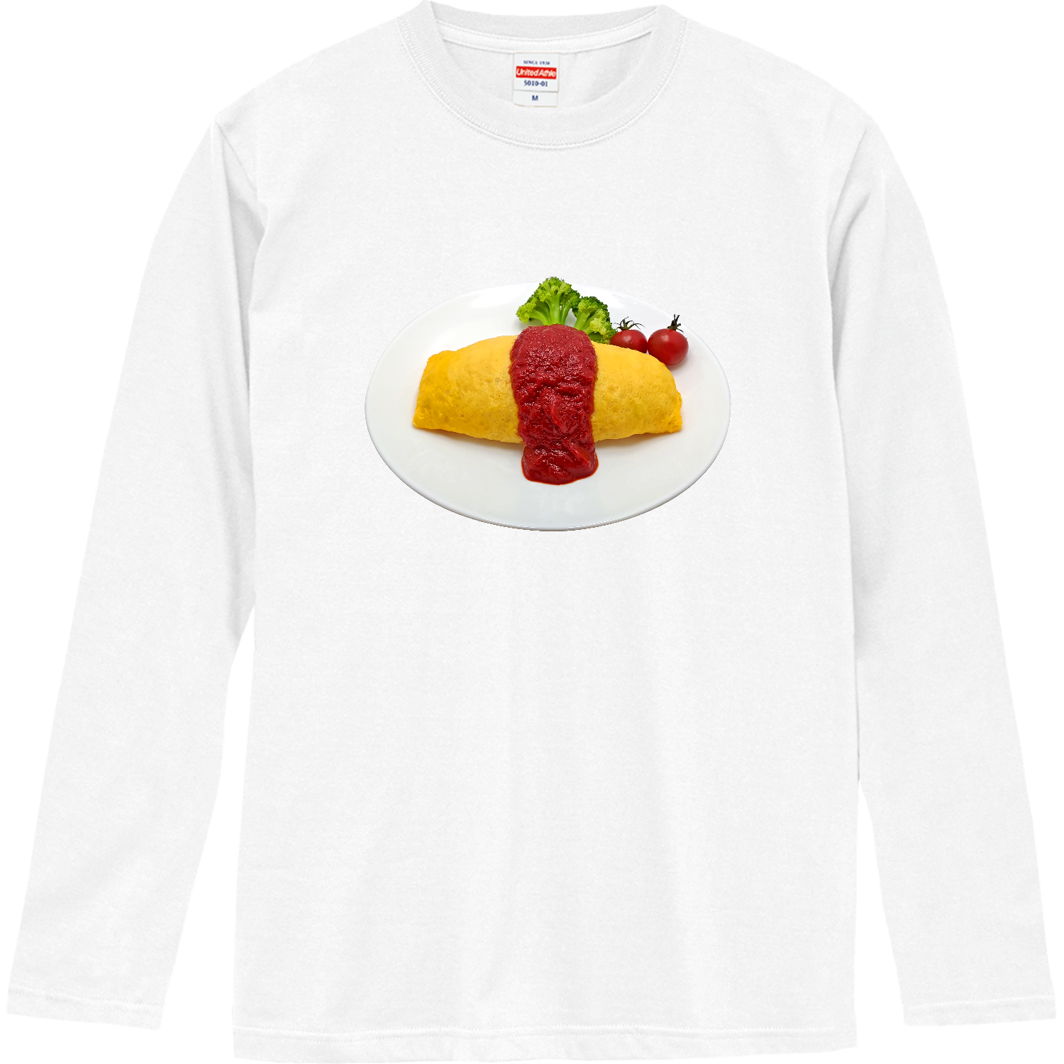 オムライス ロングスリーブTシャツ
