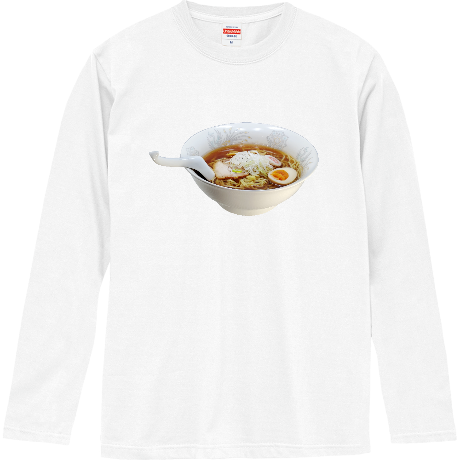 醤油ラーメン ロングスリーブTシャツ