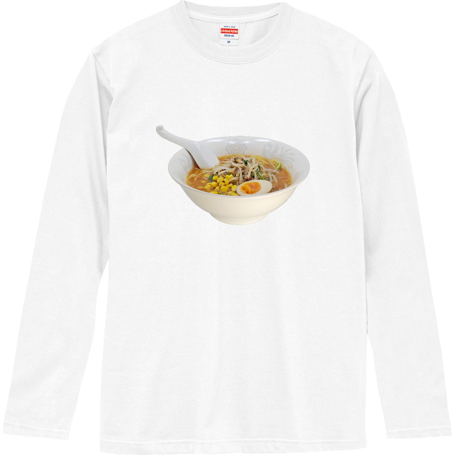 味噌ラーメン ロングスリーブTシャツ