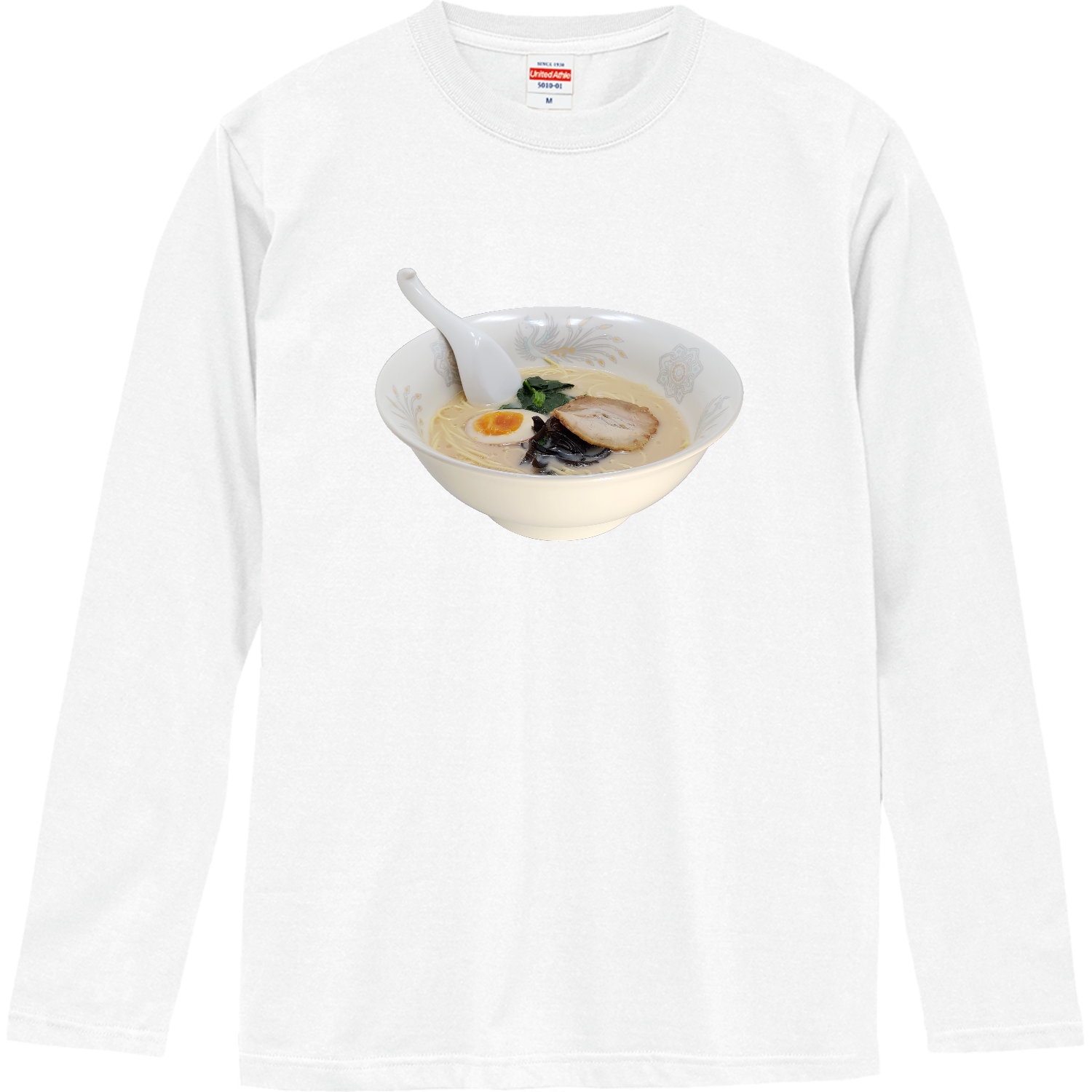 豚骨ラーメン ロングスリーブTシャツ