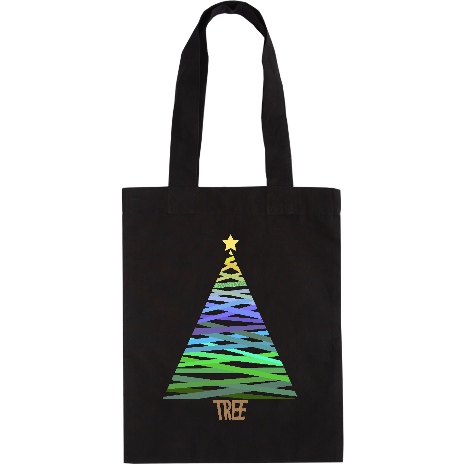 CHRISTMAS TREE／クリスマスツリー・シンプル ドイツテューテ【白プリントあり】