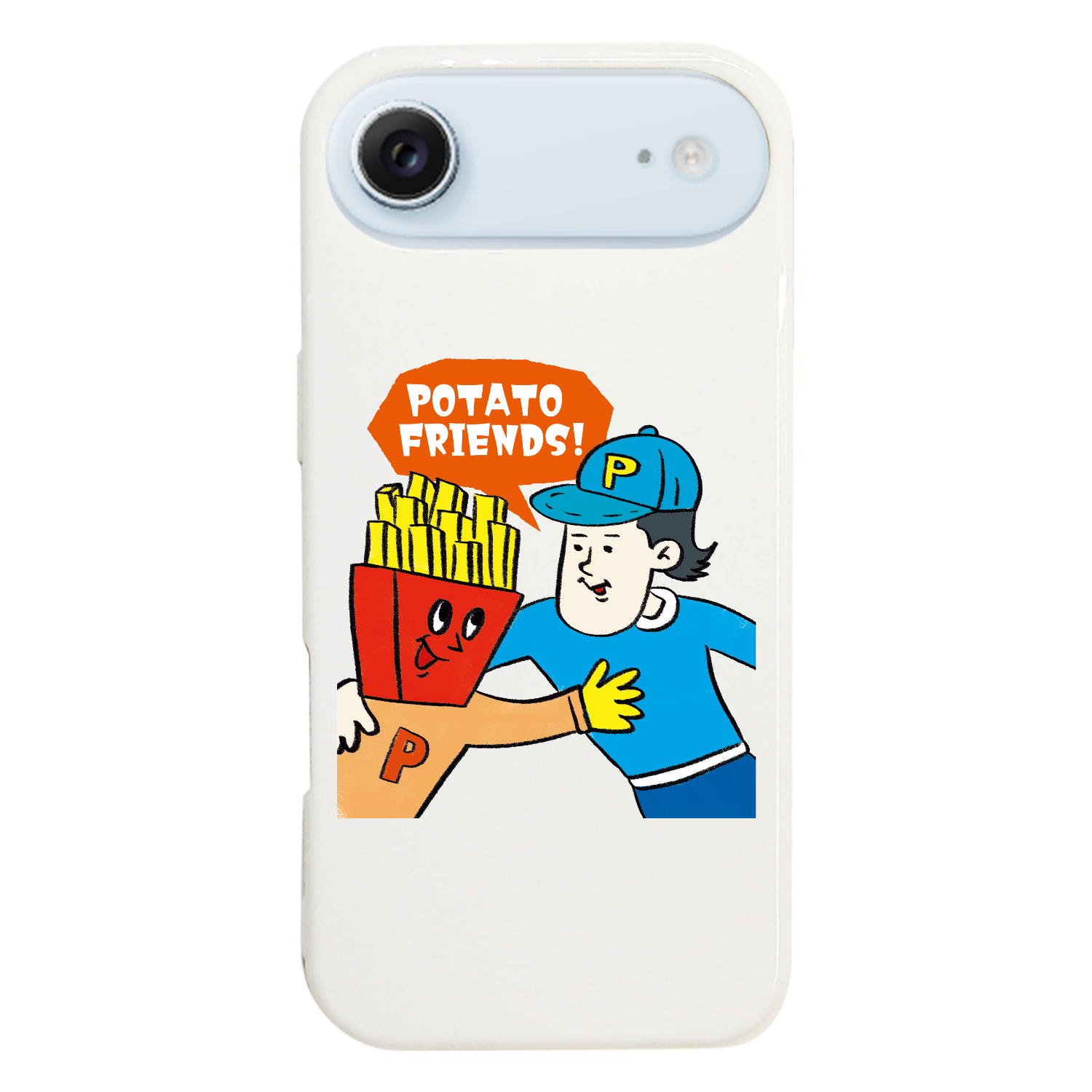 グラフィックシリーズ「おれたちポテトフレンズ！」 iPhone17 Air (ハードケース)