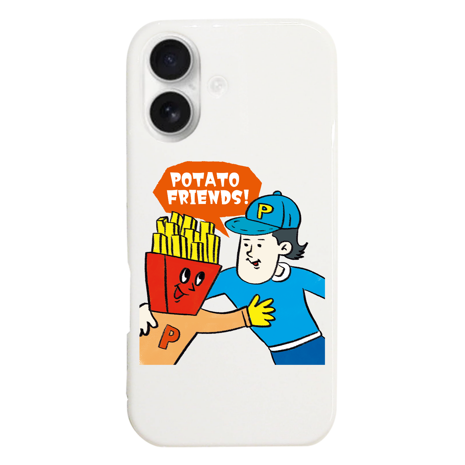 グラフィックシリーズ「おれたちポテトフレンズ！」 iPhone17 (ハードケース)