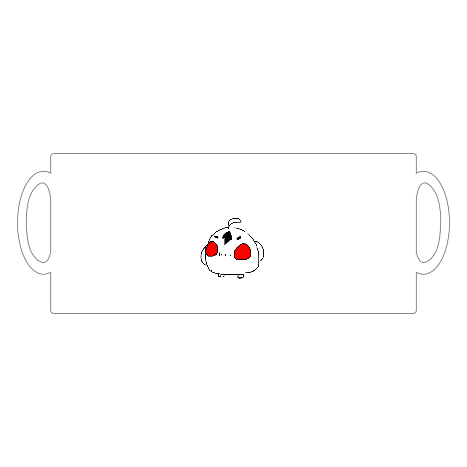 志摩さん スーパーホワイトマグカップ