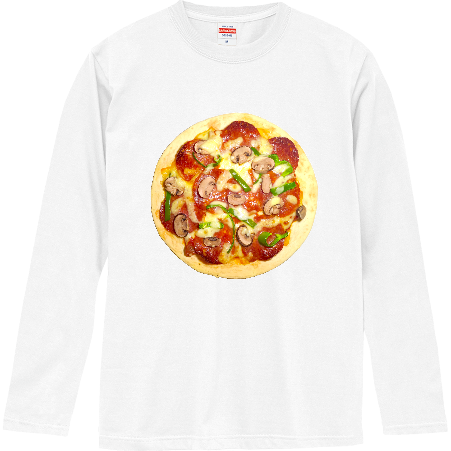 ミックスピザ ロングスリーブTシャツ