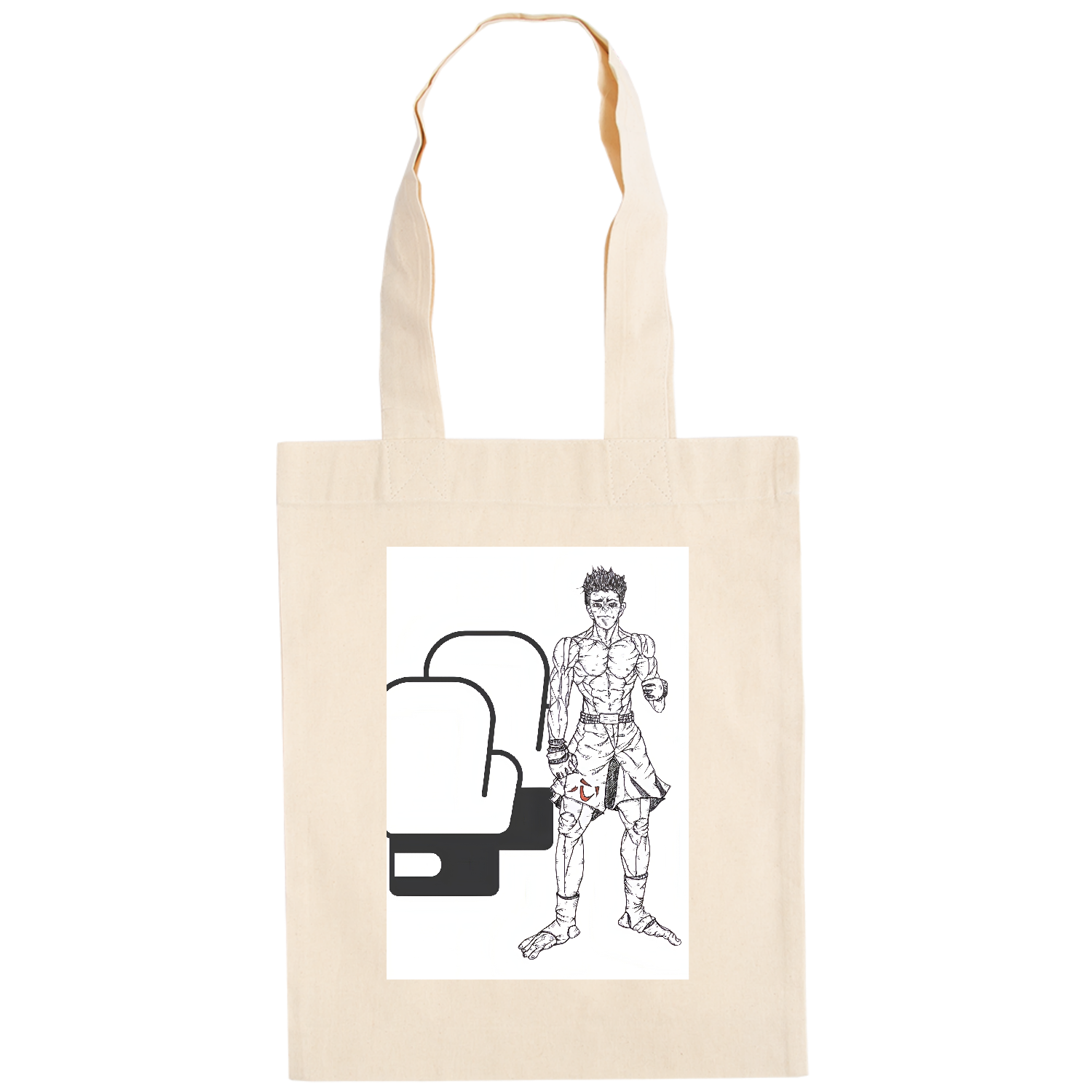 格闘家、心、筋肉、メッセージ ドイツテューテ【白プリントあり】