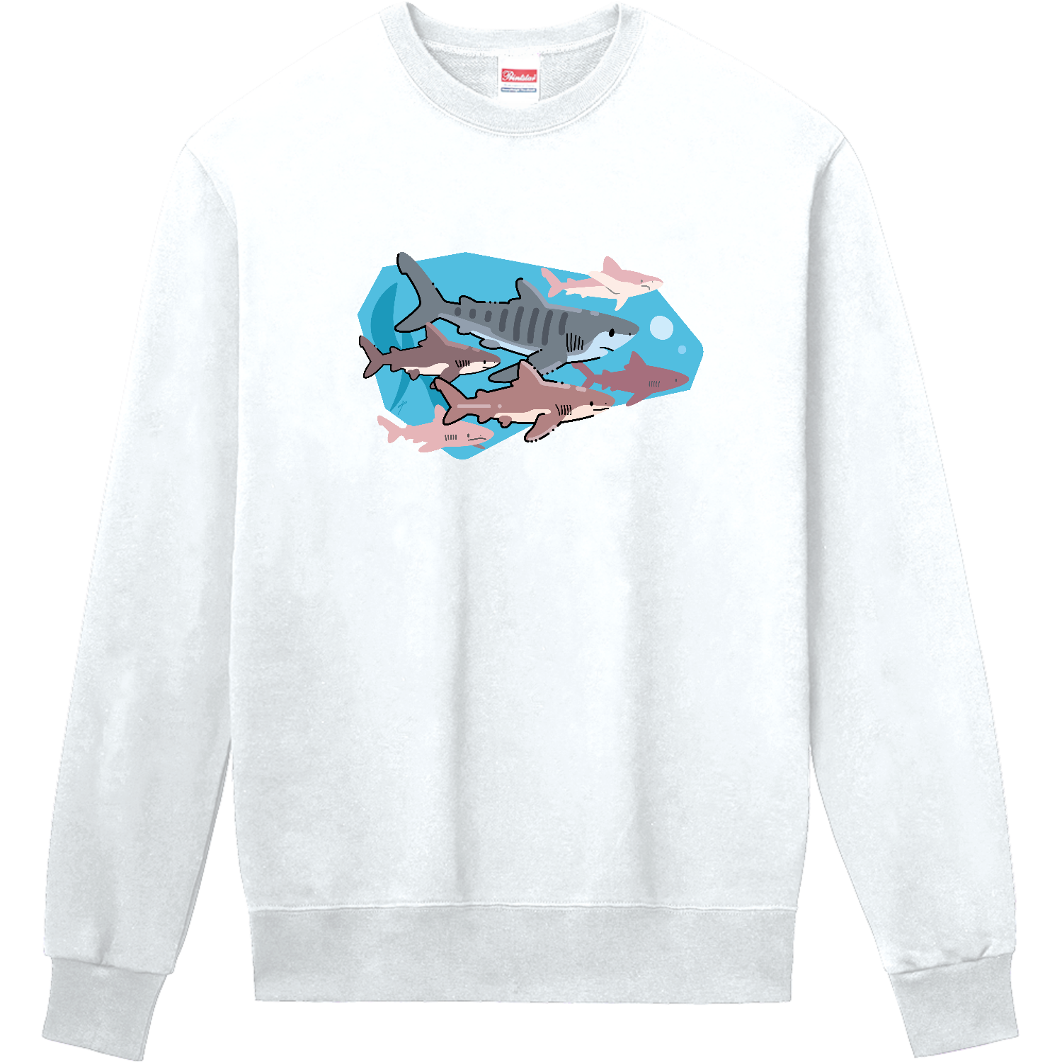 サメと泳ぐ 定番スウェット