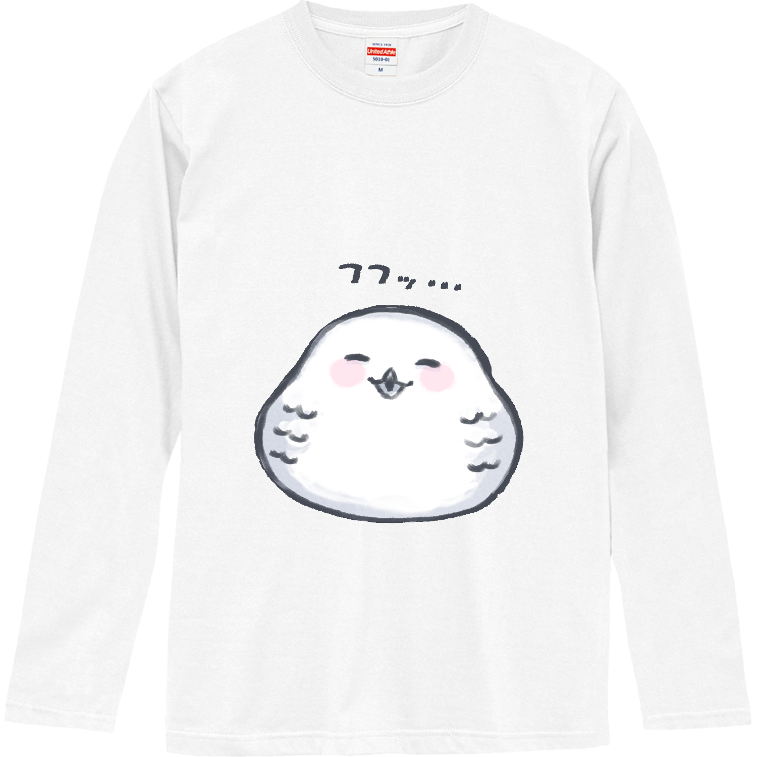 ふふふくろう ロングスリーブTシャツ