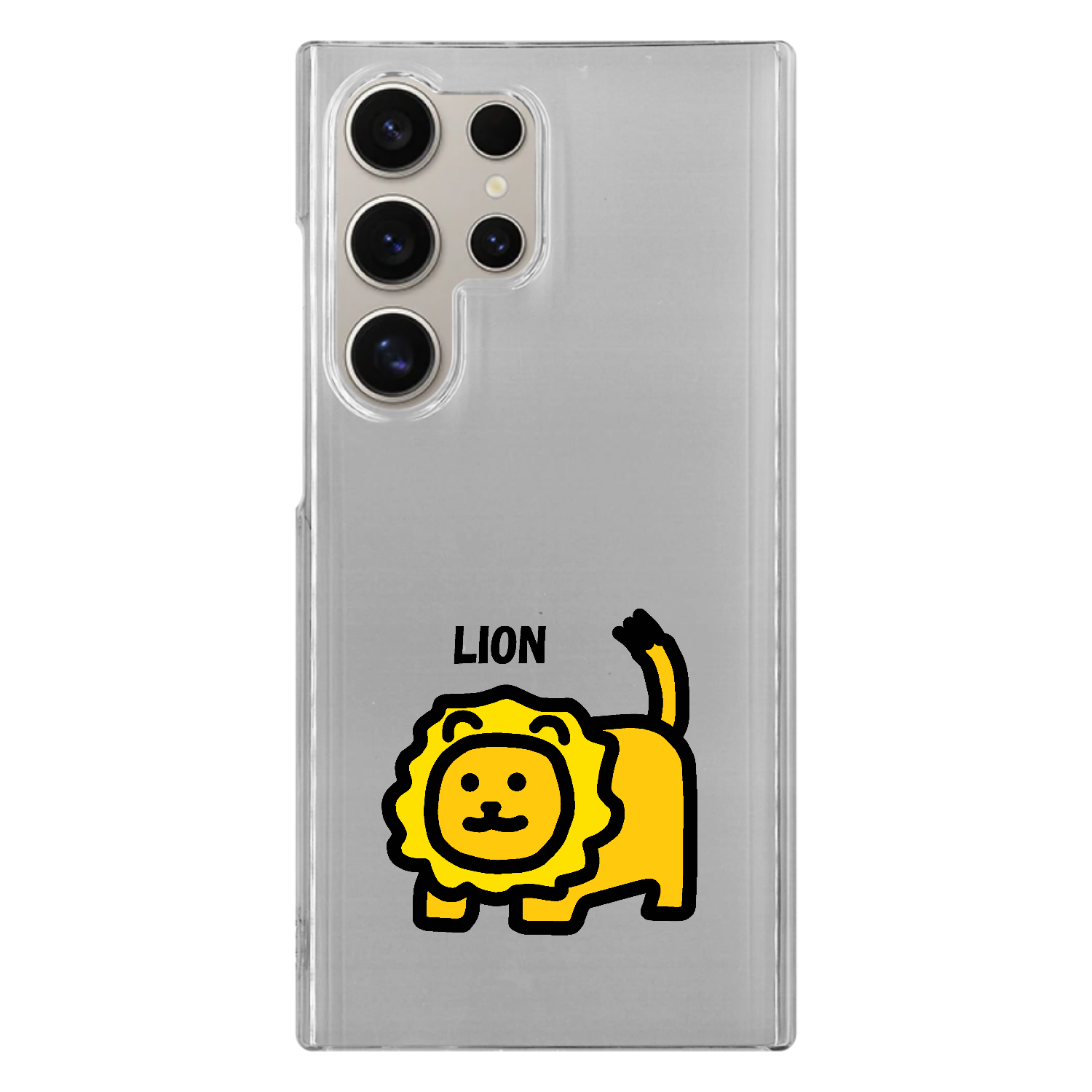 ライオン Galaxy S24 Ultra (SC-52E/SCG26) ハードケース