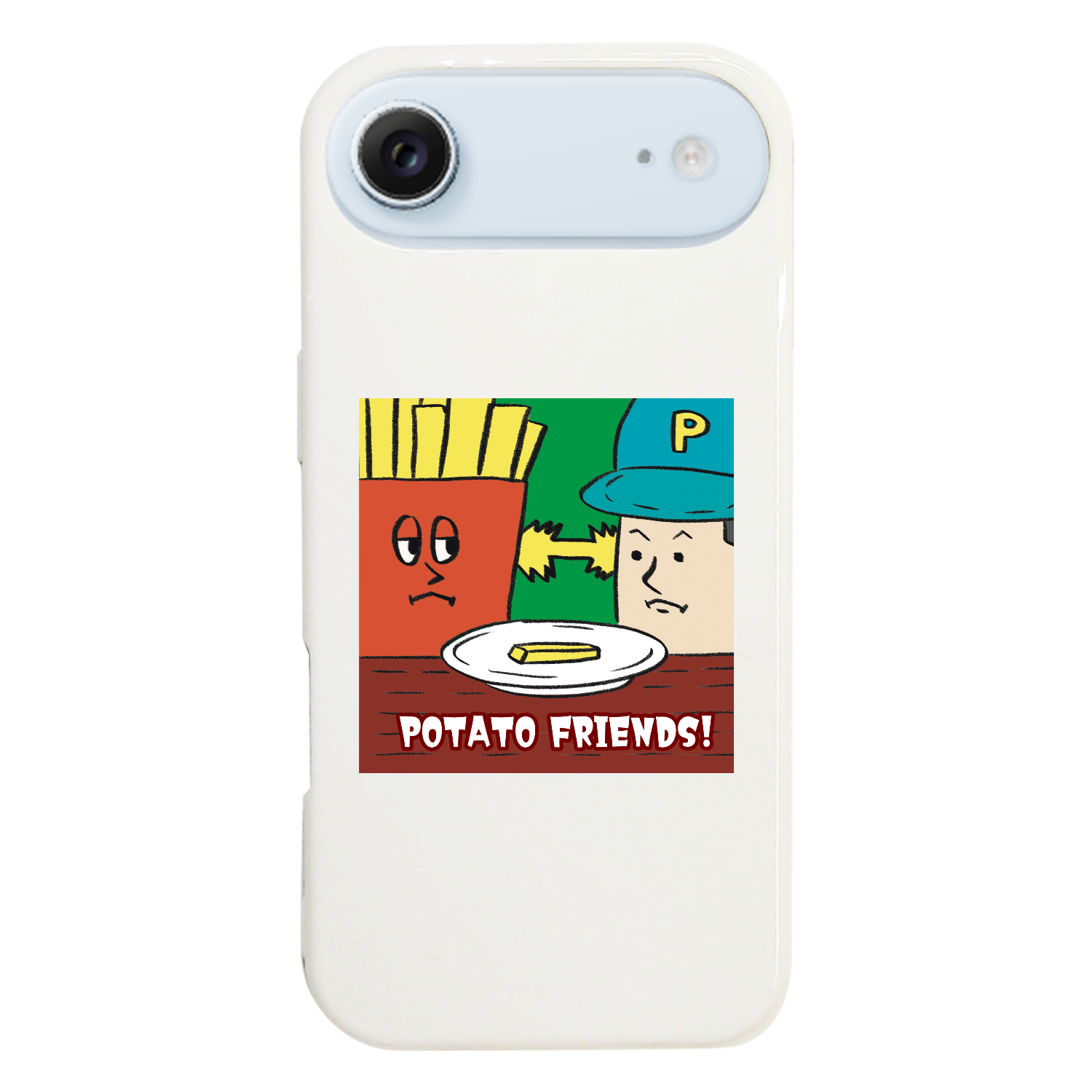 グラフィックシリーズ「最後のポテトはオレのもの!」 iPhone17 Air (ハードケース)