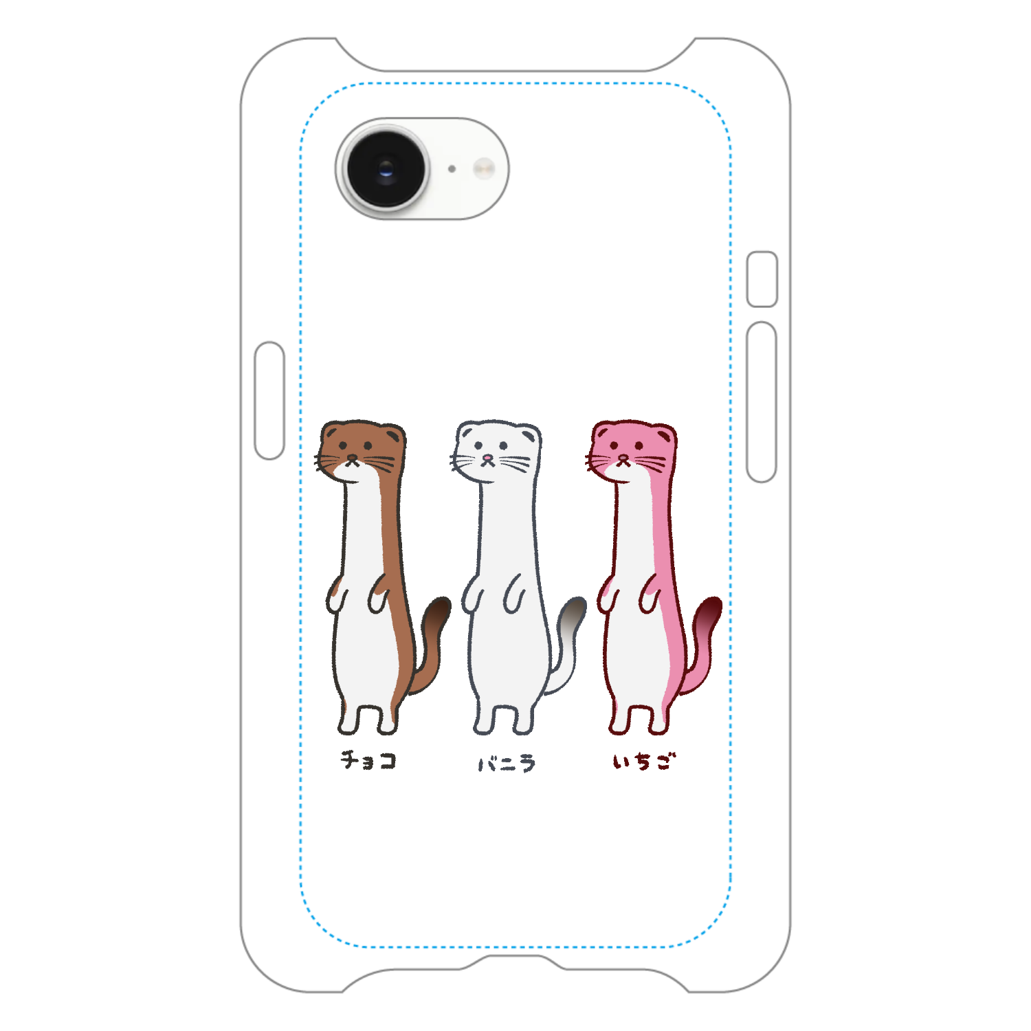 三色オコジョ iPhone16e